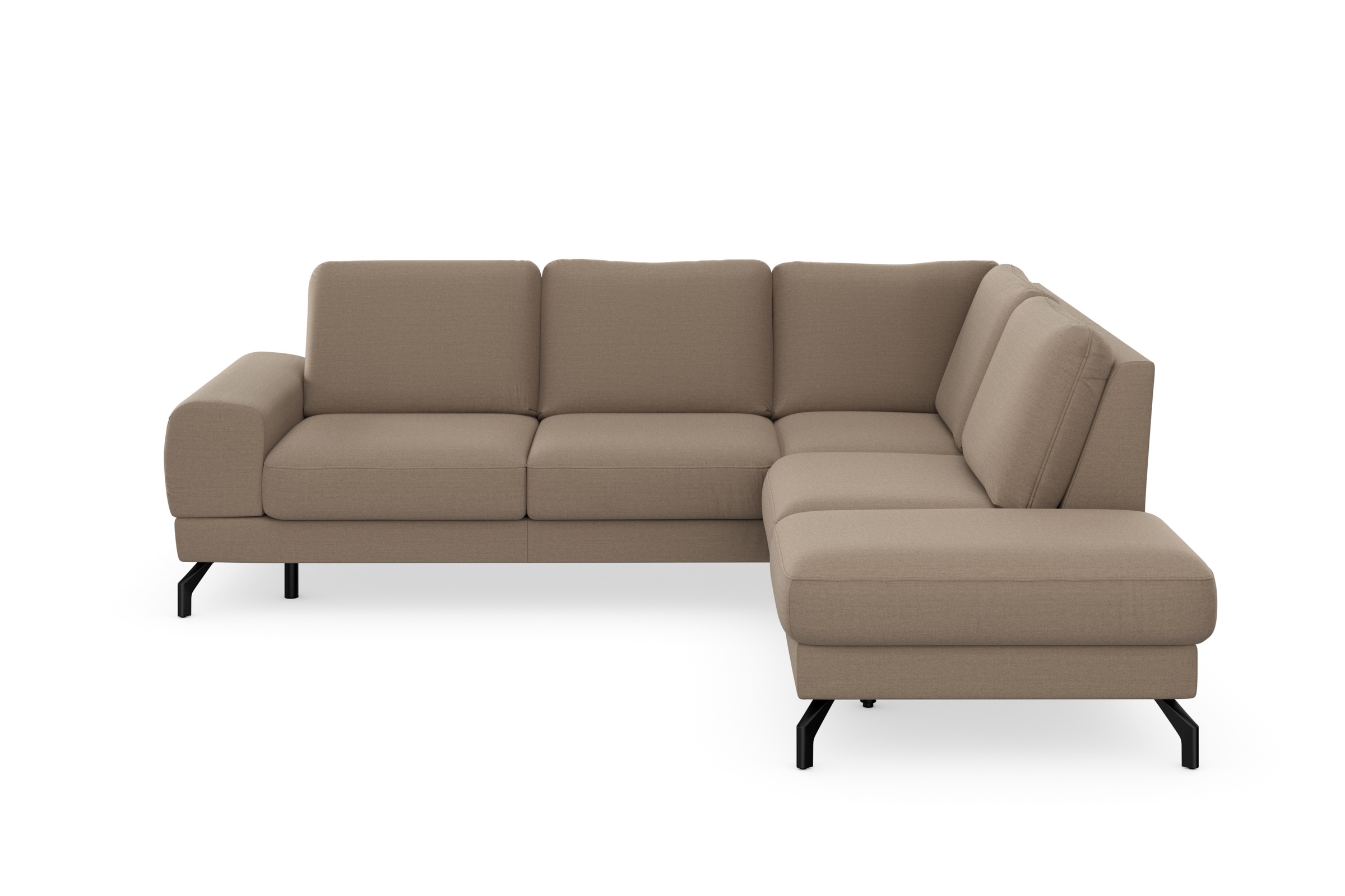 sit&more Ecksofa »Cinturo L-Form«, inklusive Sitztiefenverstellung und Federkern, Sitzhöhe 45 cm