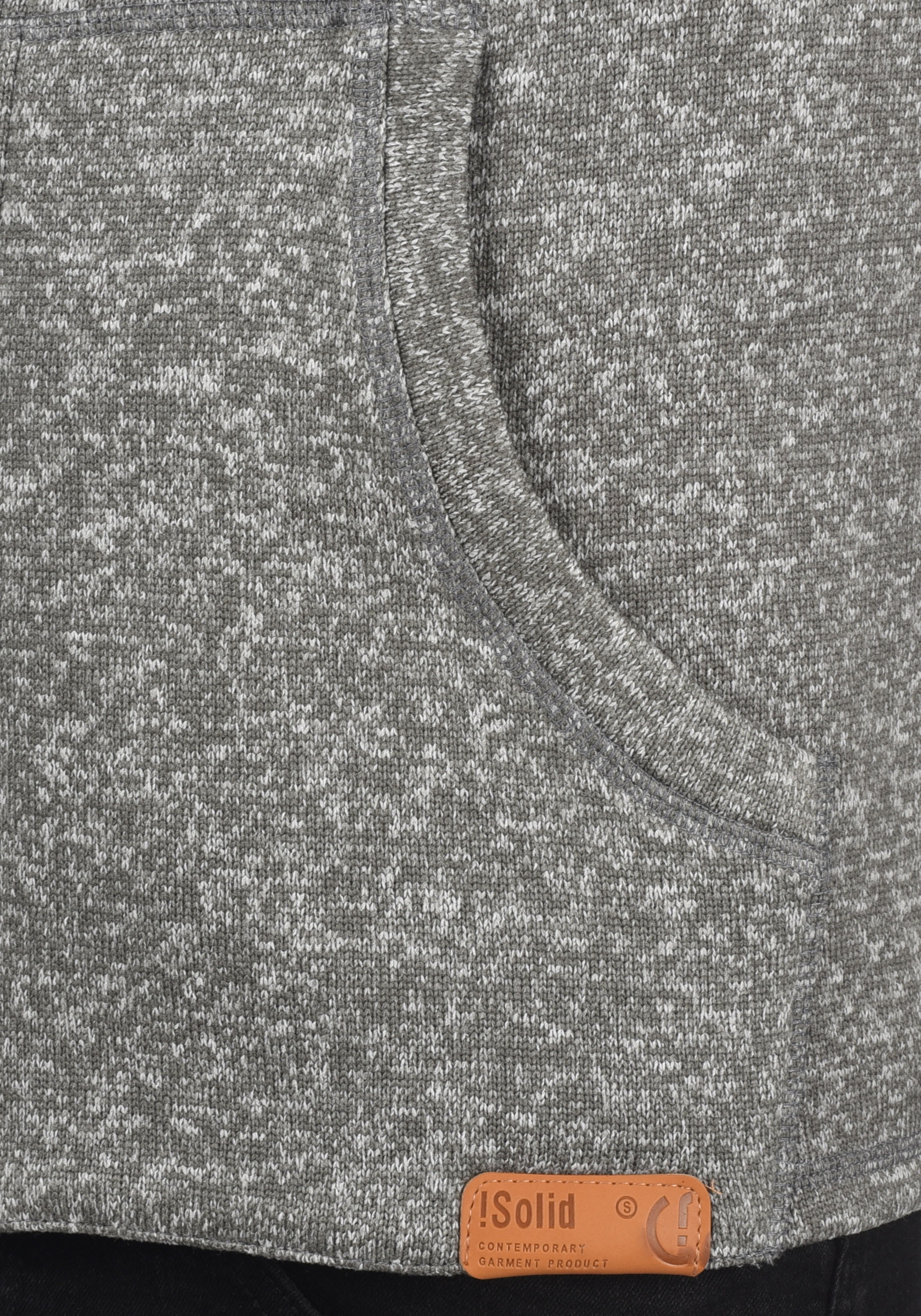 !Solid Fleecejacke »Fleecejacke SDLuki«, ohne Kapuze