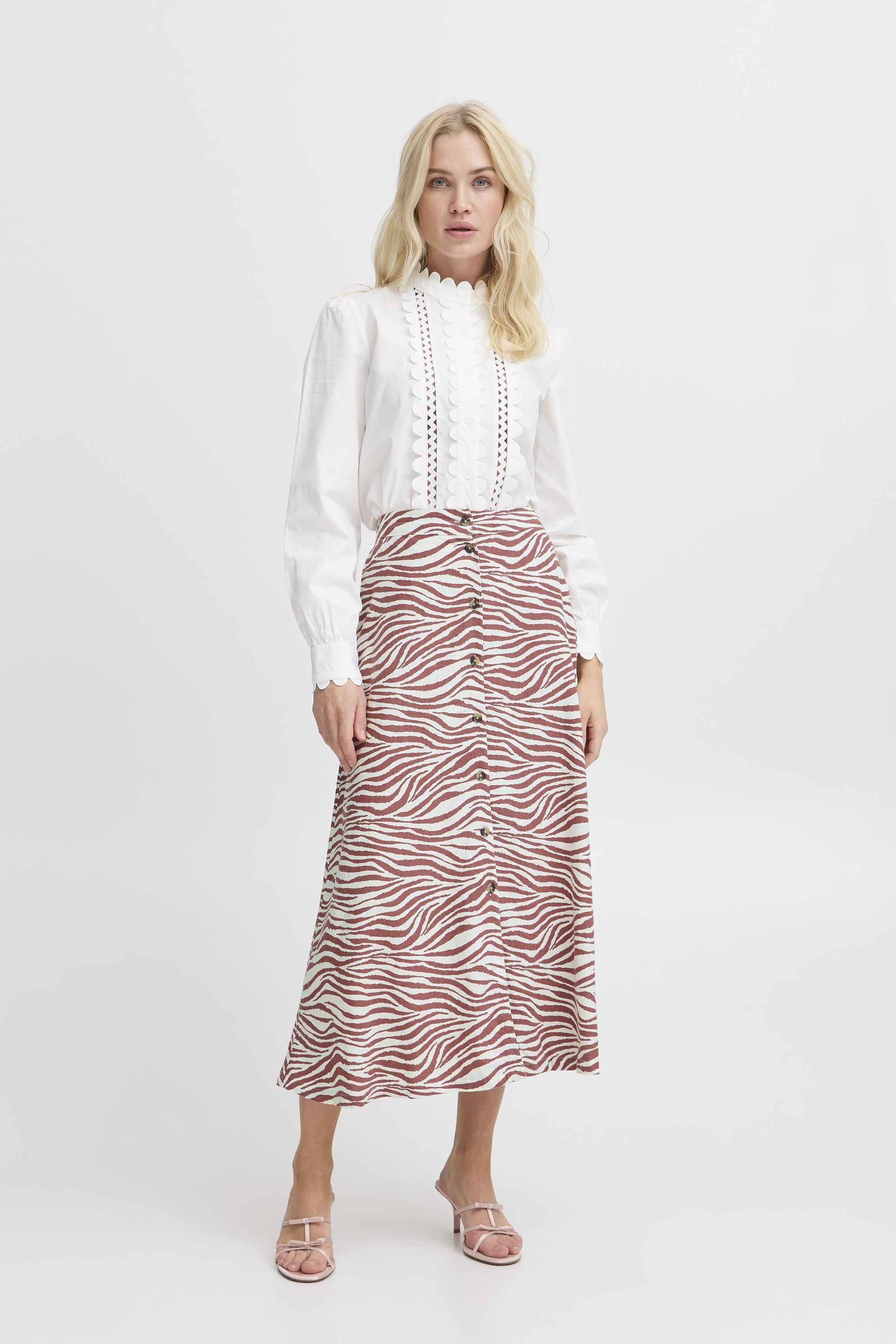 b.young Midirock »Midirock BYMFALAKKA BUTTON SKIRT«