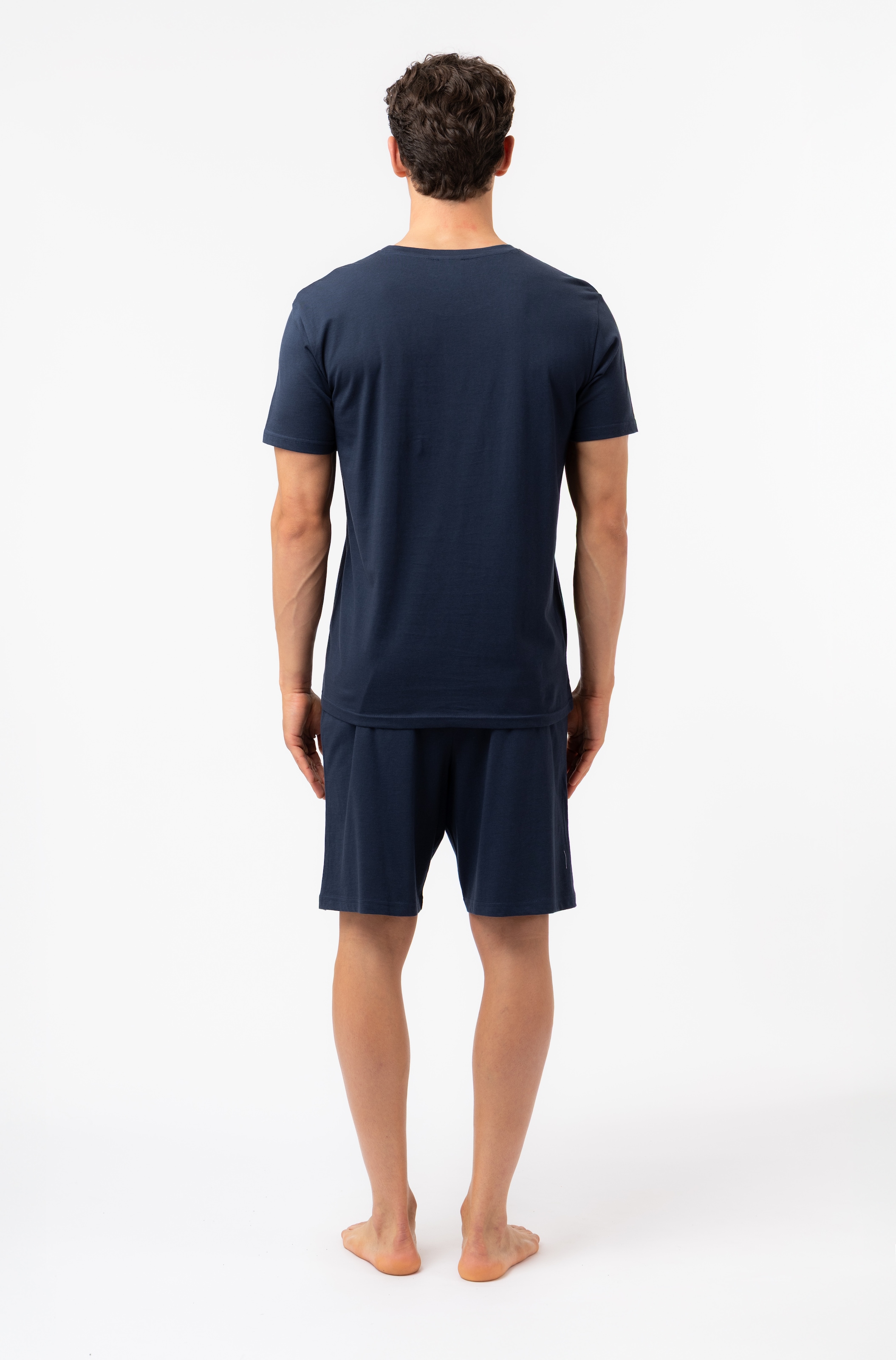 Fila Schlafanzug »MAN JERSEY PYJAMAS« 2 T-Shirt und kurze Hose mit Gummizug