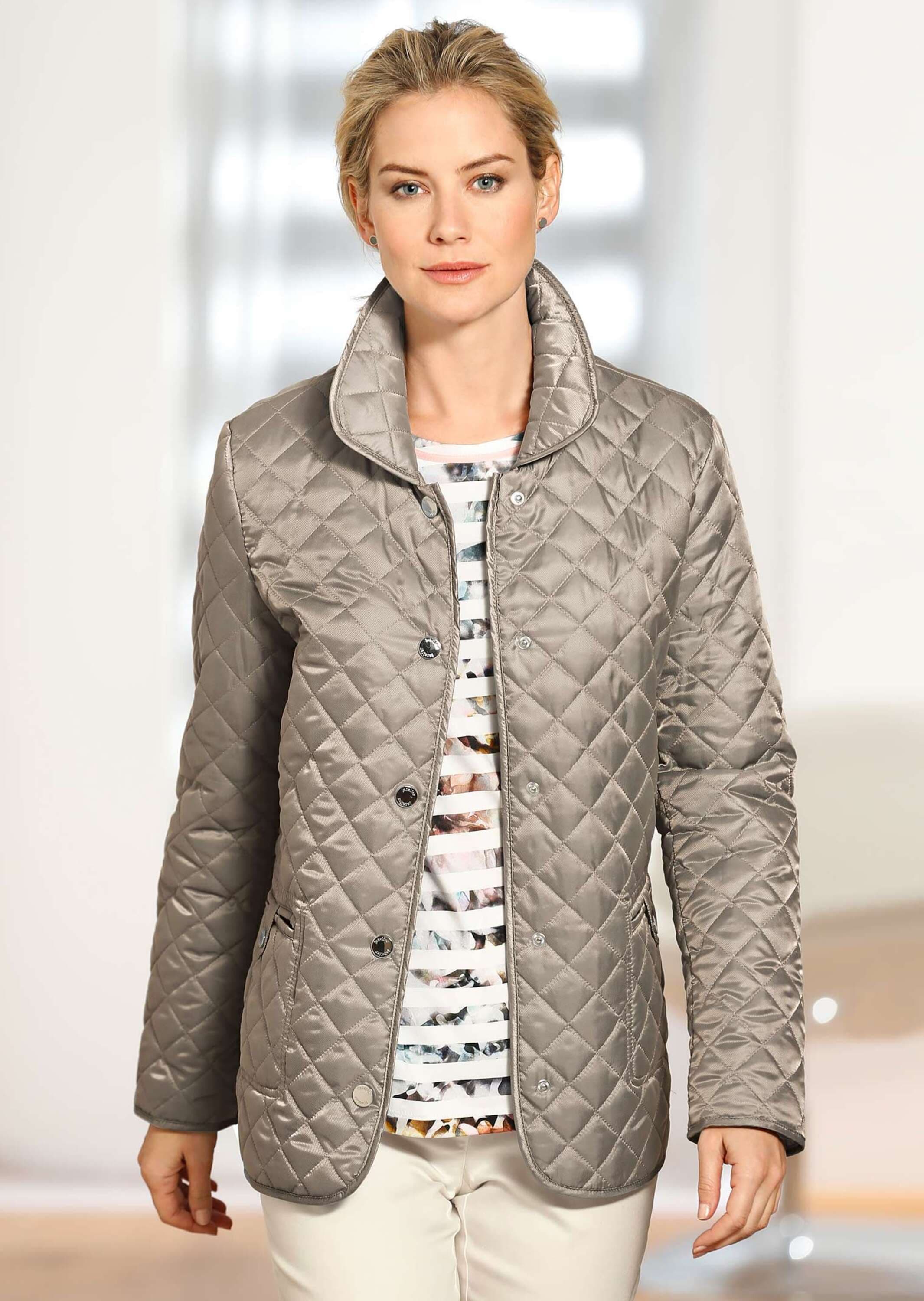 GOLDNER Steppjacke »Leichte Jacke mit regelmäßigem Stepp« Ohne