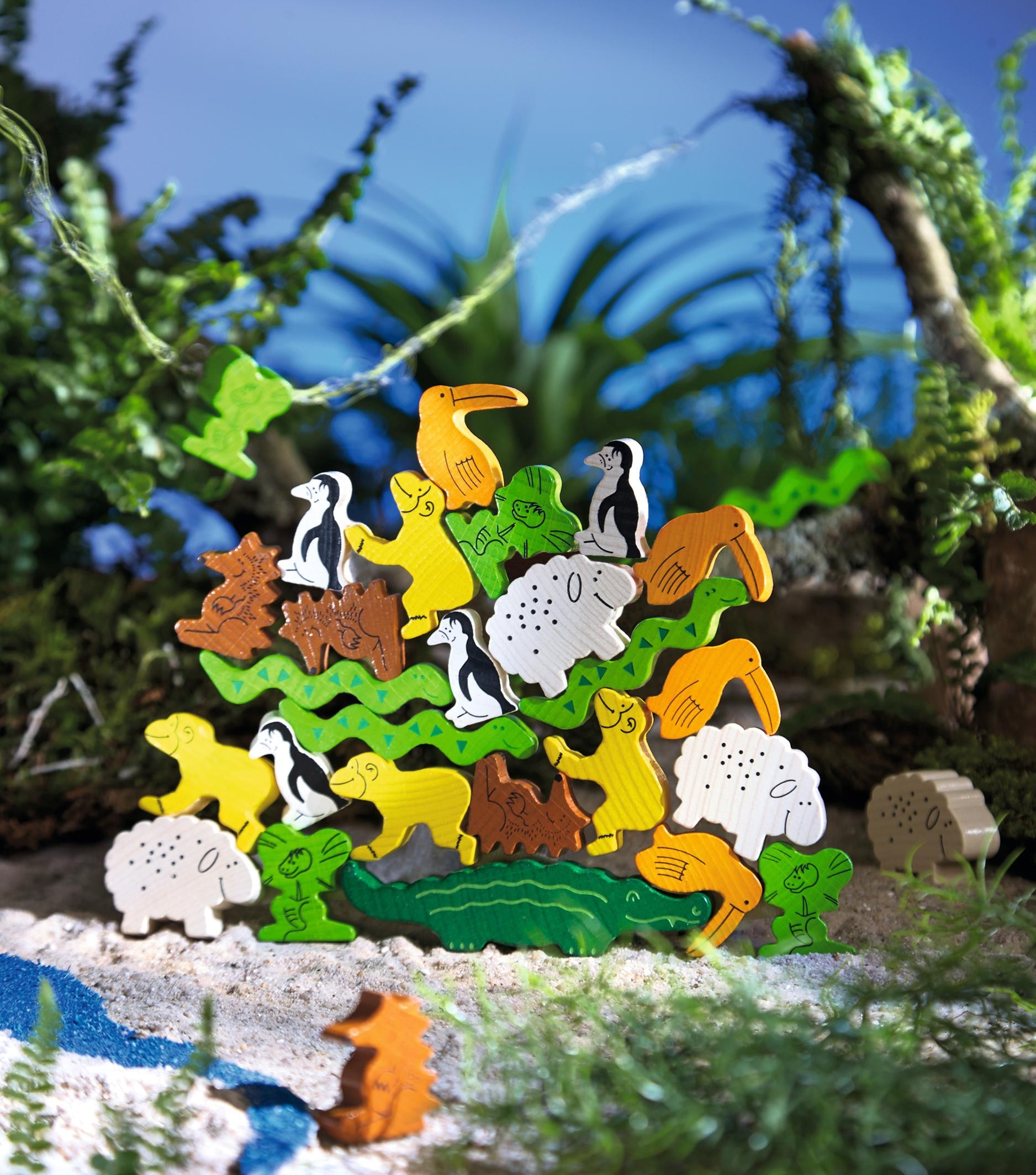 Haba Spiel »Tier auf Tier«, Made in Germany