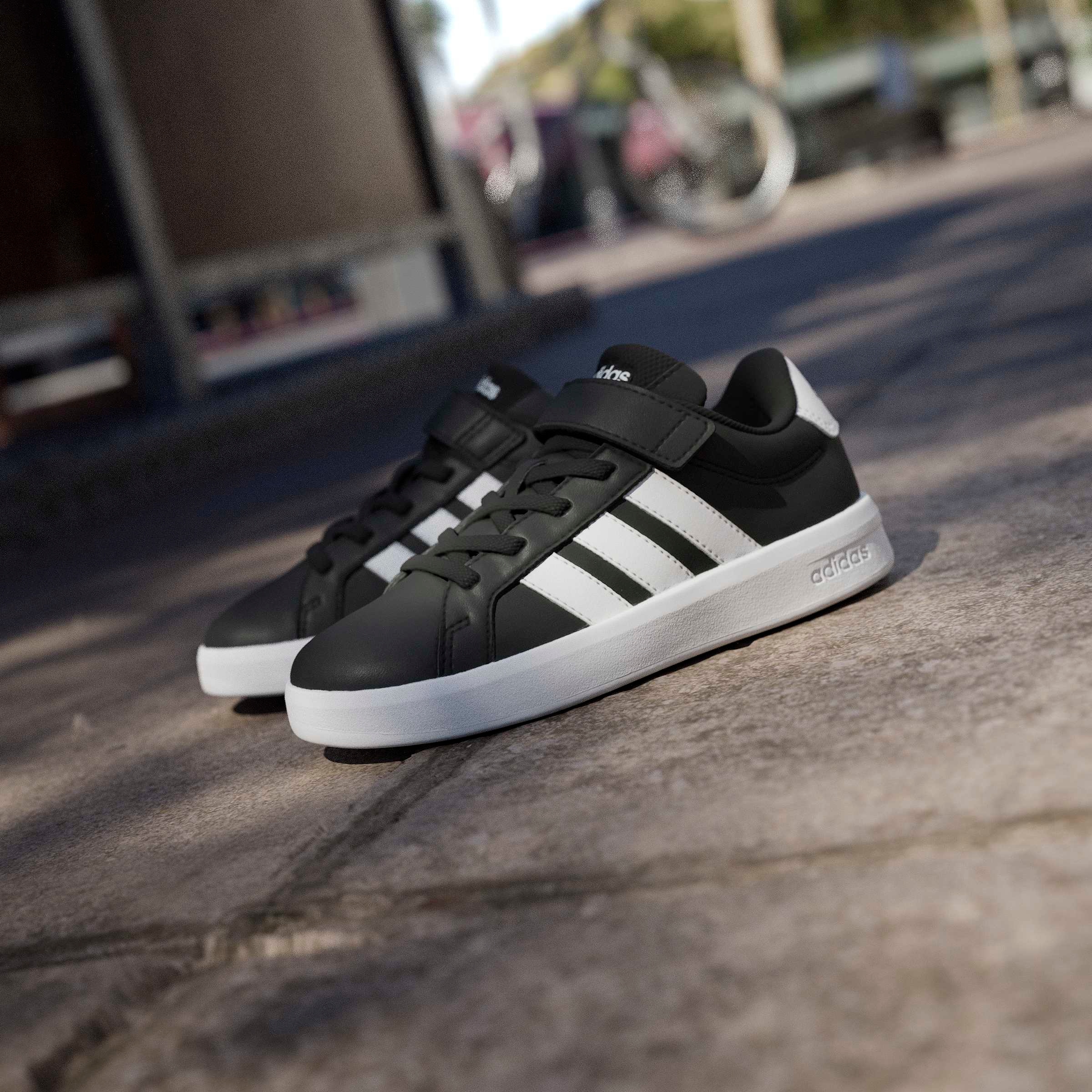 adidas Sportswear Sneaker »GRAND COURT 3.0  FÜR KINDER«  mit Klettverschluss, für Kinder