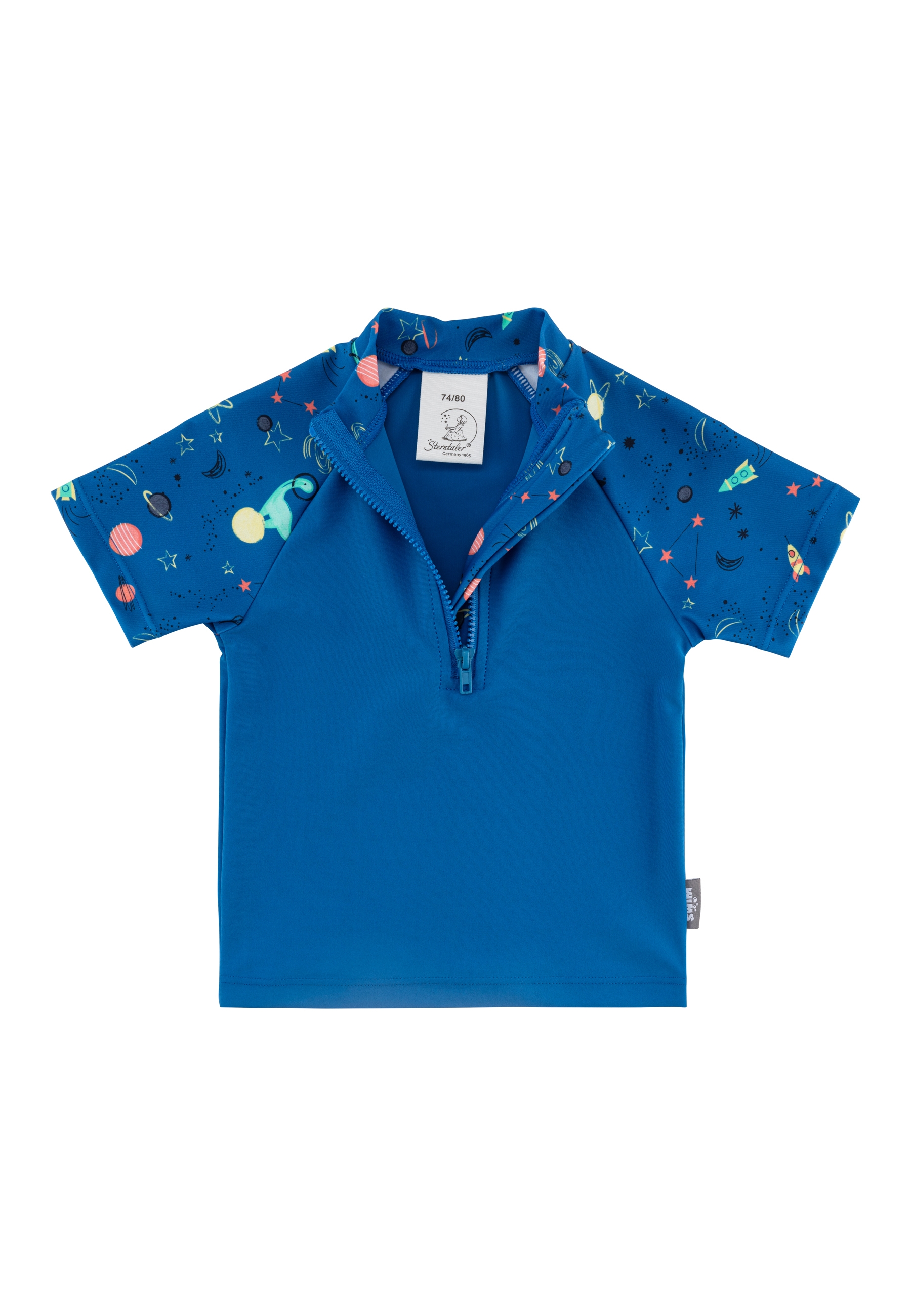 Sterntaler® Schwimmanzug »Badeshirt kurzarm Weltraum«