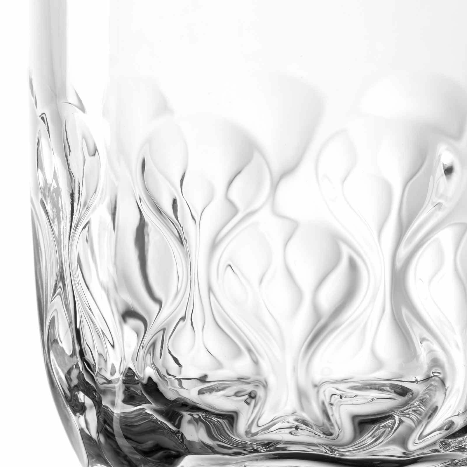 LEONARDO Latte-Macchiato-Glas »Kaffeegläser (2) Gocce 220 ml 6er Set transparent«