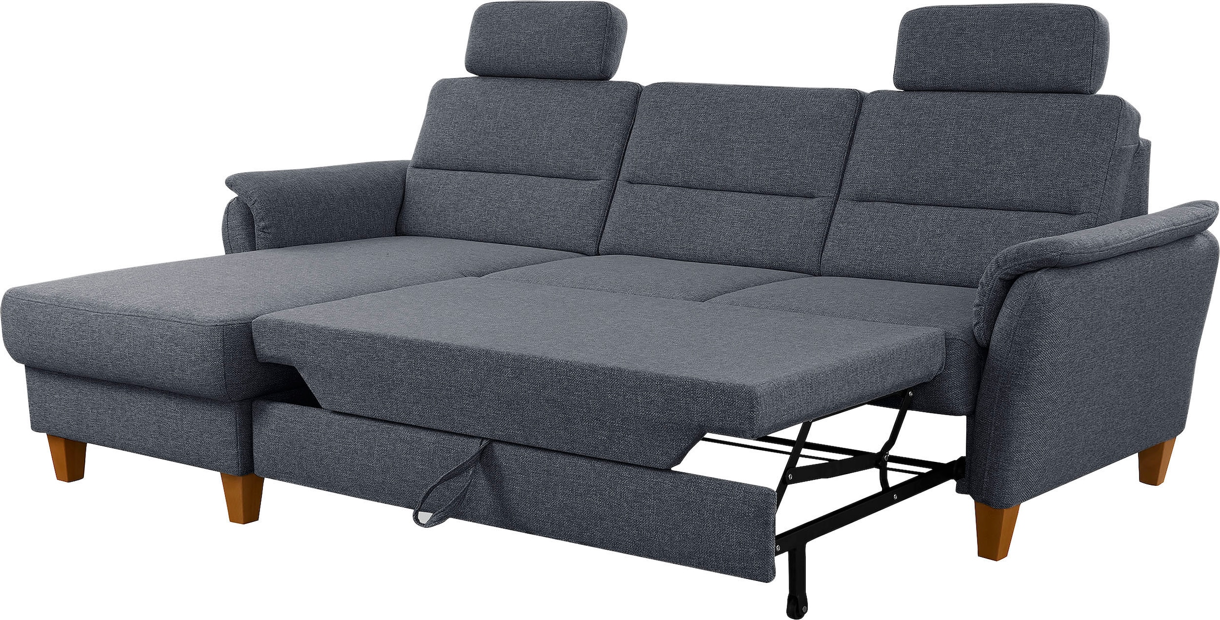 Home affaire Ecksofa »Palmera L-Form«, Federkern, wahlweise mit Bettfunktion und mit/ohne Bettkasten