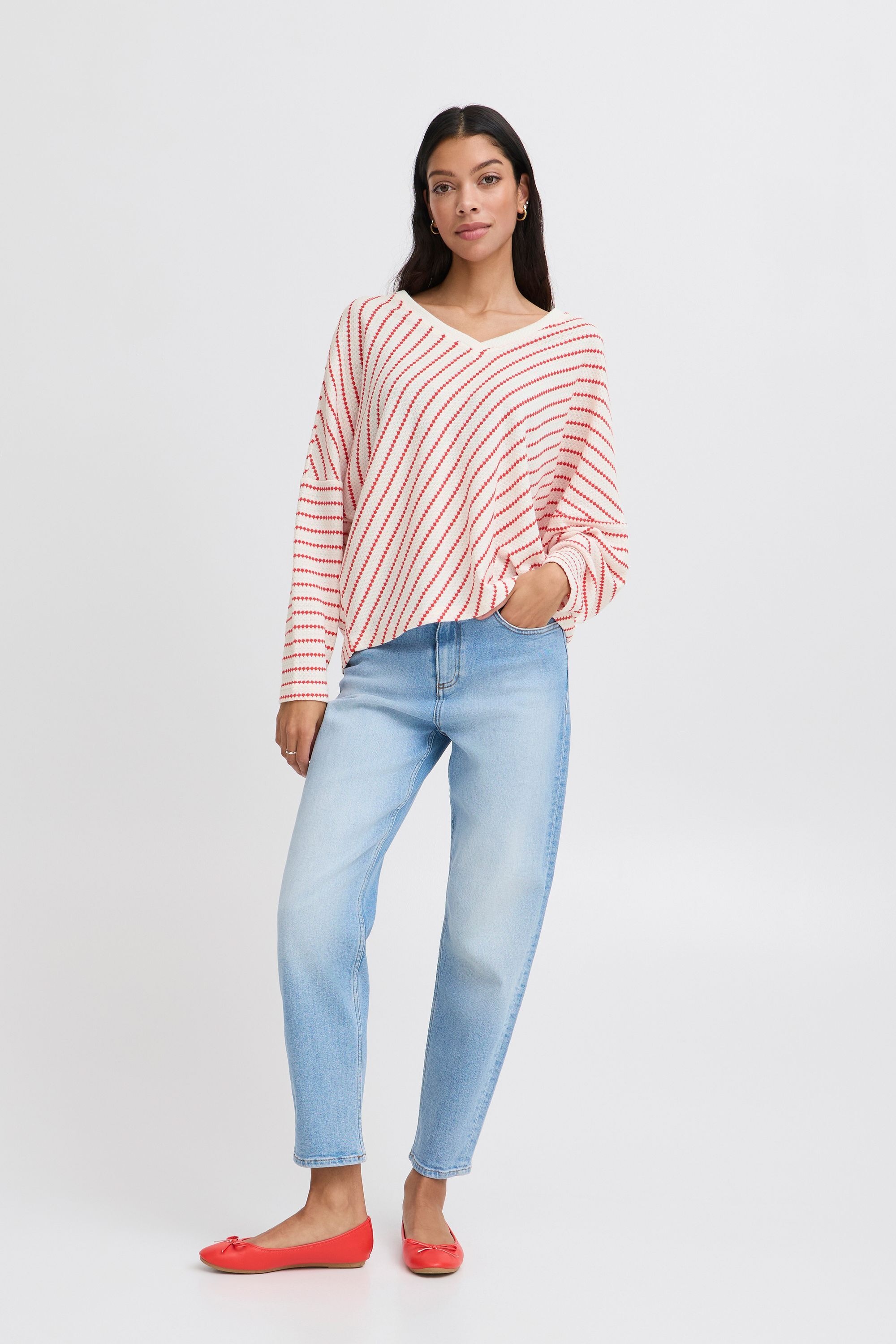 b.young Strickjacke »Strickpullover BYRUNI SWEAT 3 -«