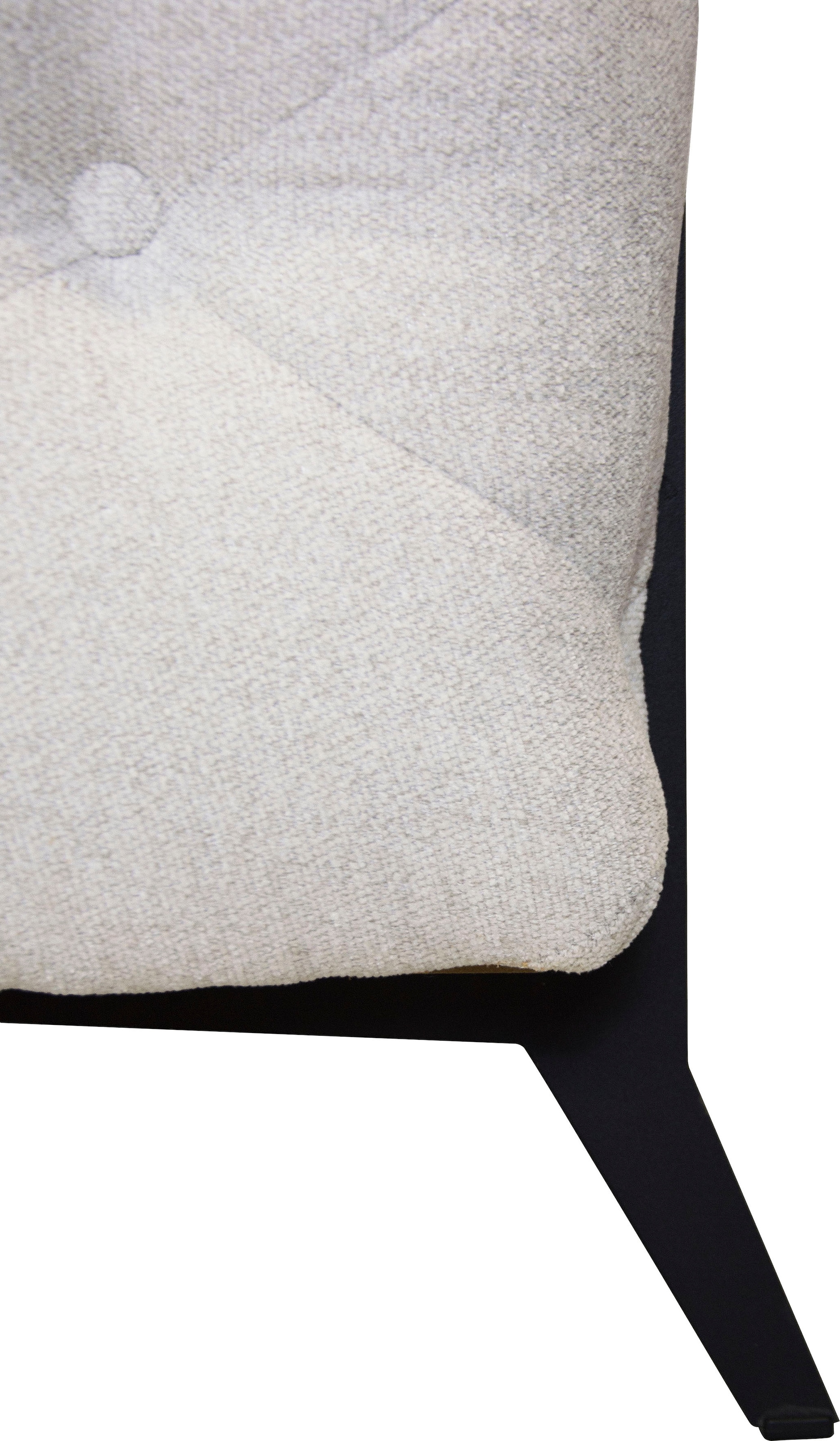 Leonique Chesterfield-Sofa »Amaury L-Form«, großes Ecksofa, Chesterfield-Optik, Breite 323 cm, Fußfarbe wählbar
