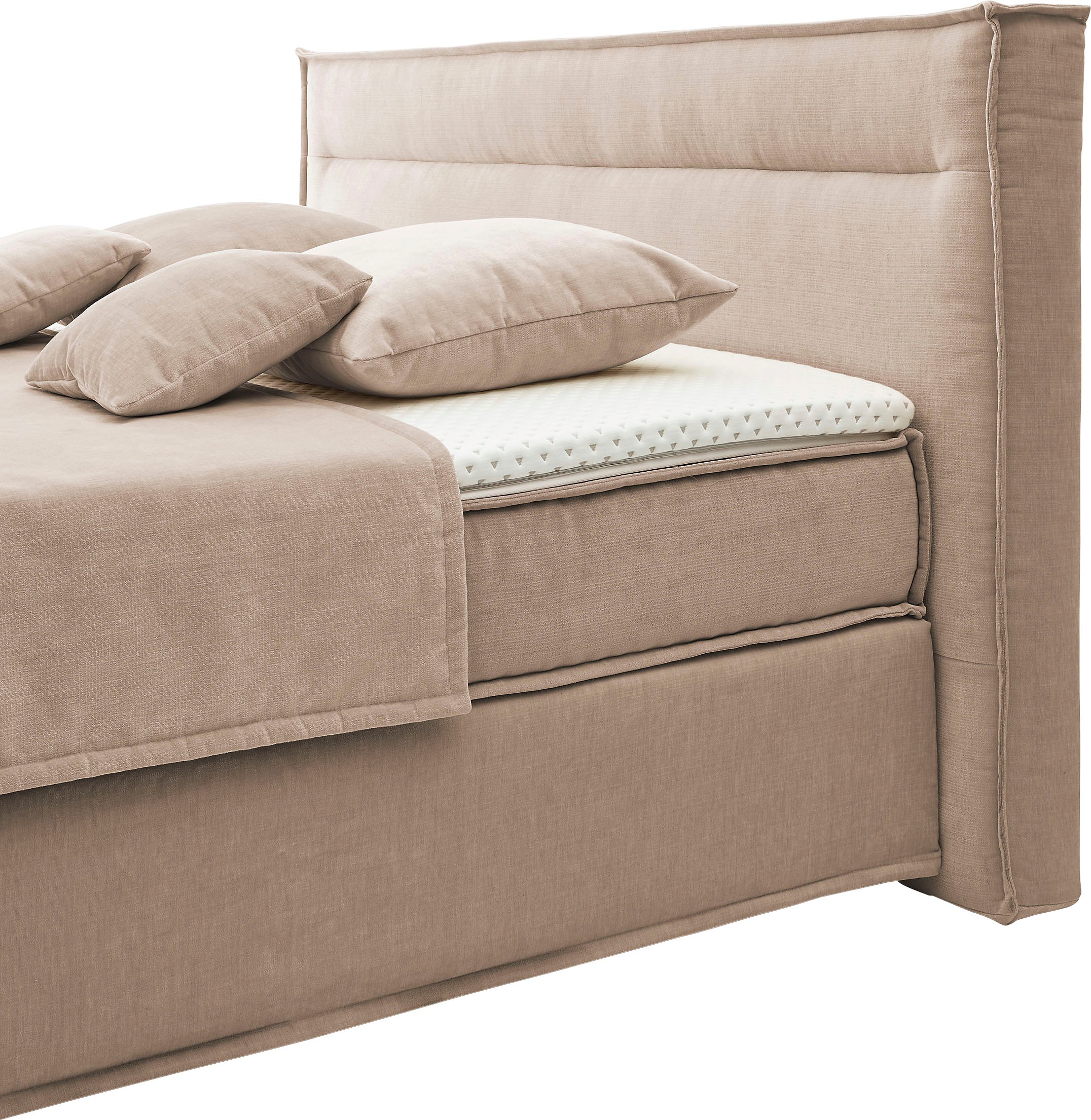 Musterring Boxspringbett »JustB! SC100« schwebende Optik, inklusive Topper, verschiedene Farben, 180 x 200 cm