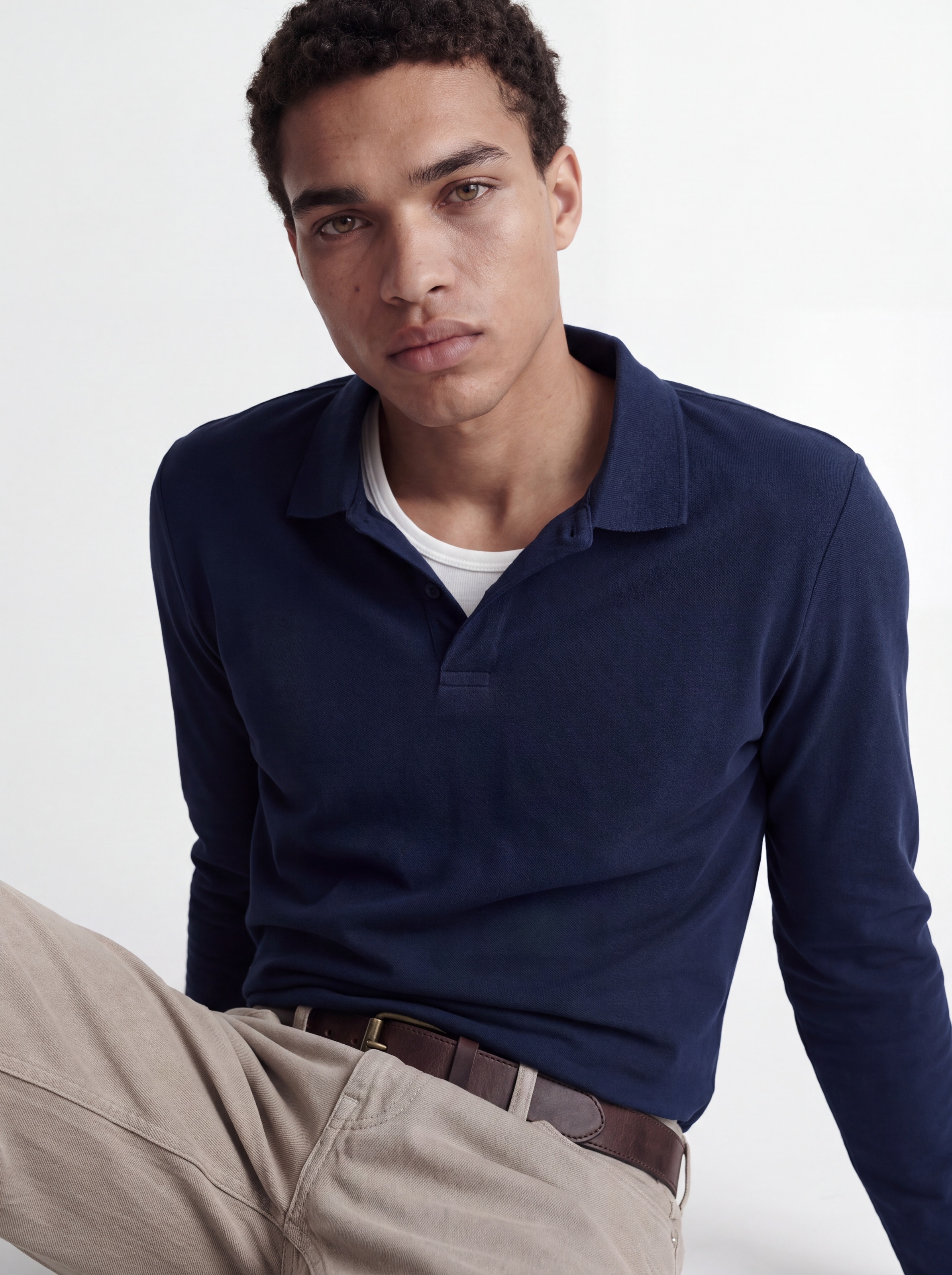 Jack & Jones Poloshirt »JJKANE POLO LS« Baumwollmischung, regular fit