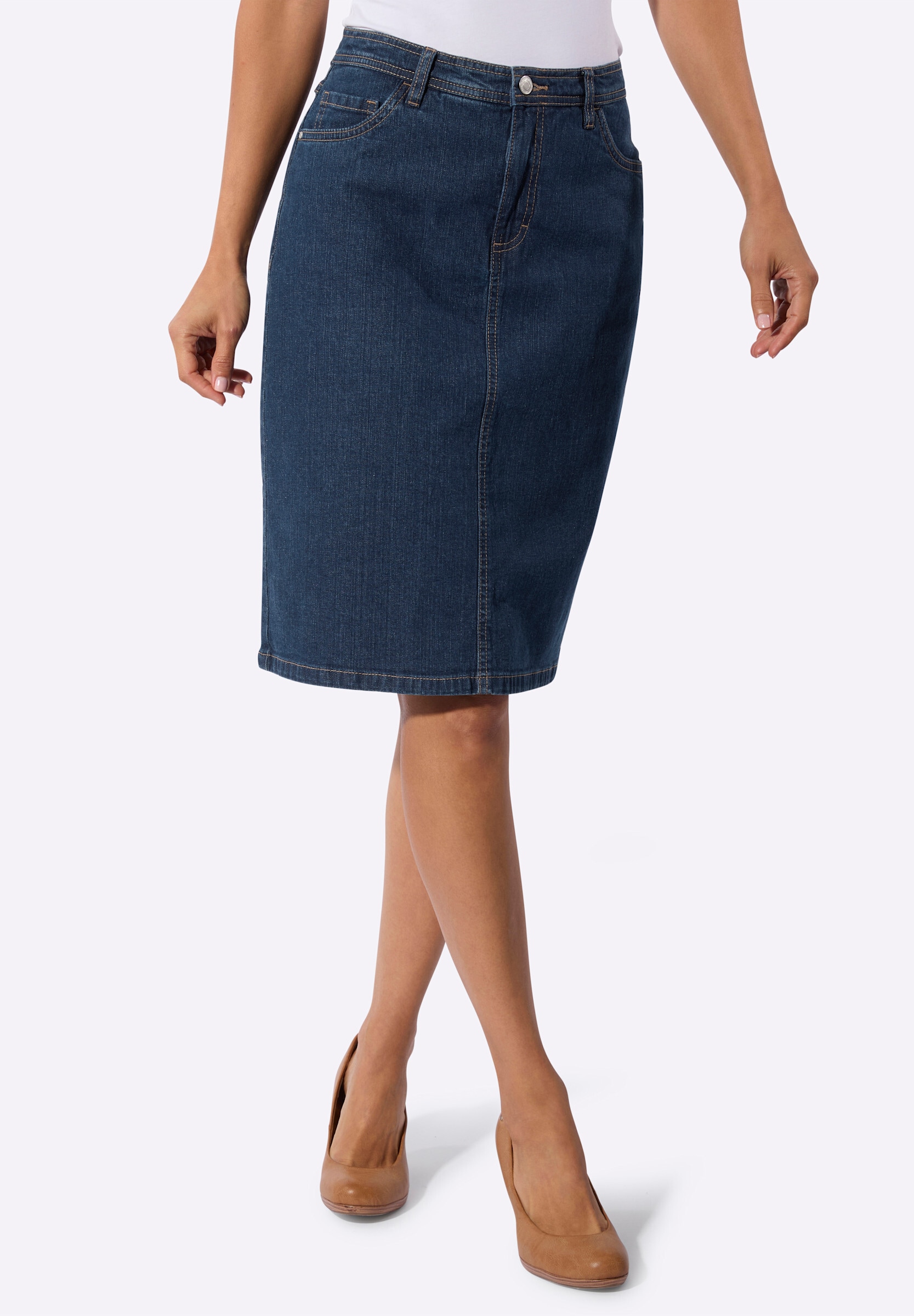 Witt Jeansrock »Jeans-Rock Jeansrock in 5-Pocket-Form«
