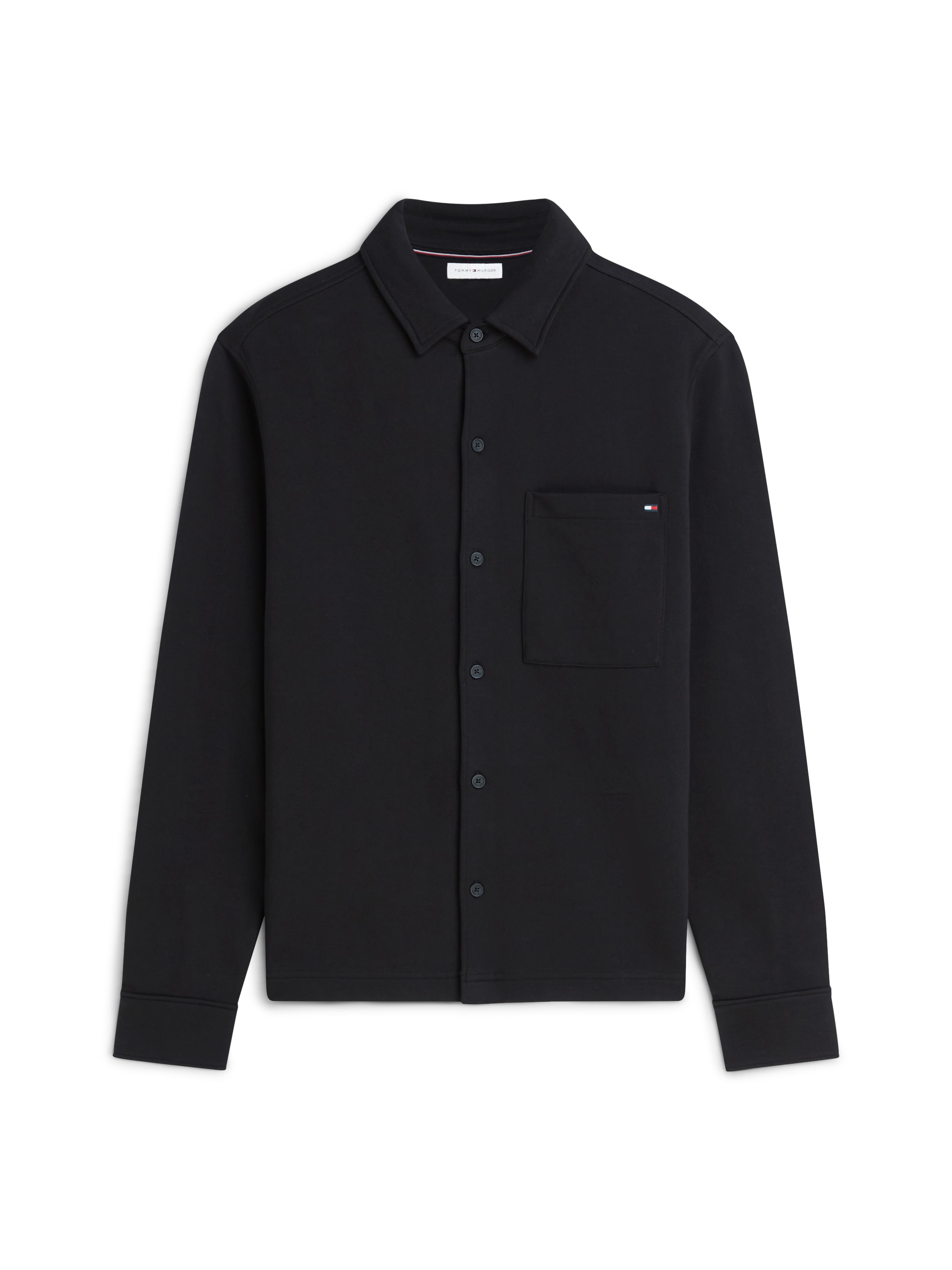 Tommy Hilfiger Hemdjacke »ESSENTIAL TERRY OVERSHIRT« aus Sweatware