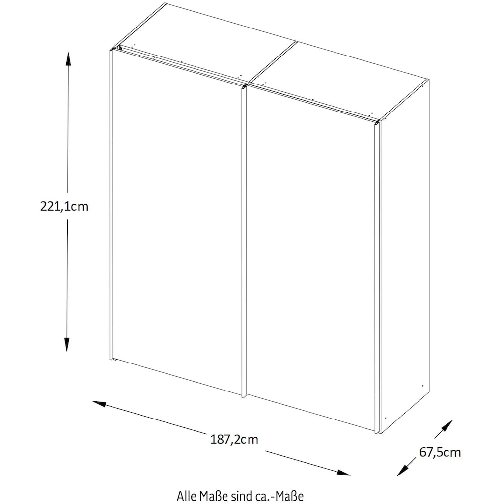 STAUD Schwebetürenschrank »Sinfonie Plus«