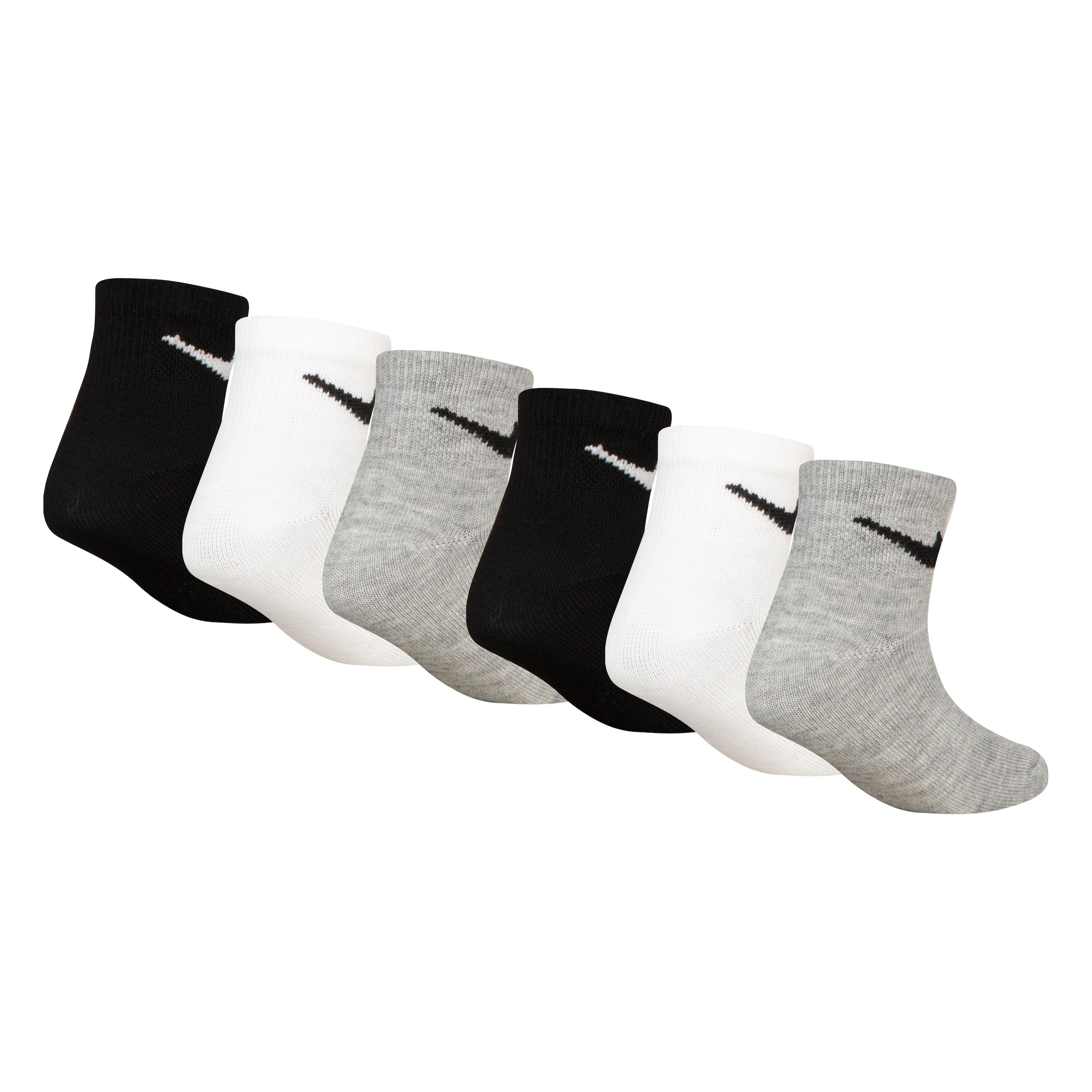Nike Sportswear Sportsocken »NHN NIKE BASIC PACK QUARTER« Packung, 6 Paar tlg. für Kinder, 5 bis 7 Jahre