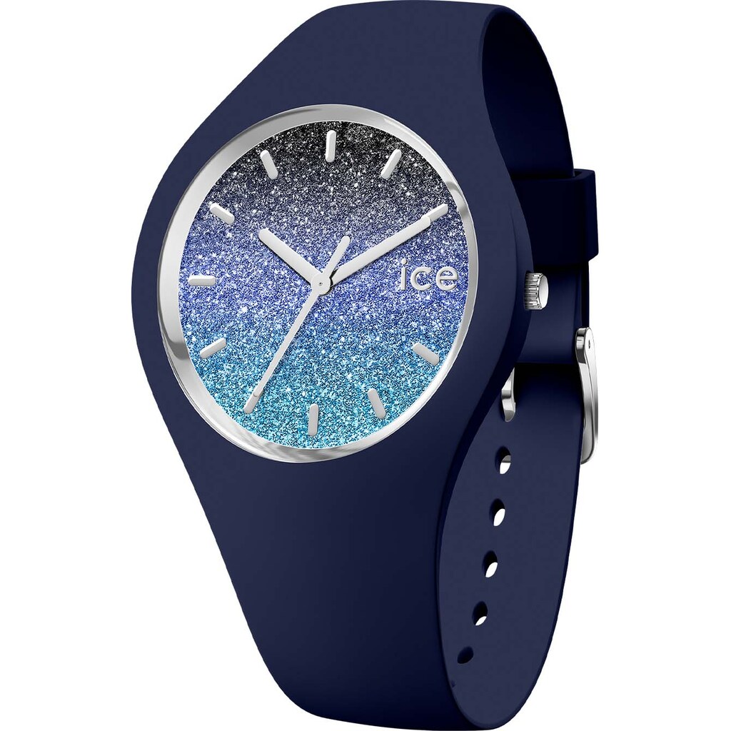 ice-watch Quarzuhr »ICE glitter Midnight blue M, 021079«