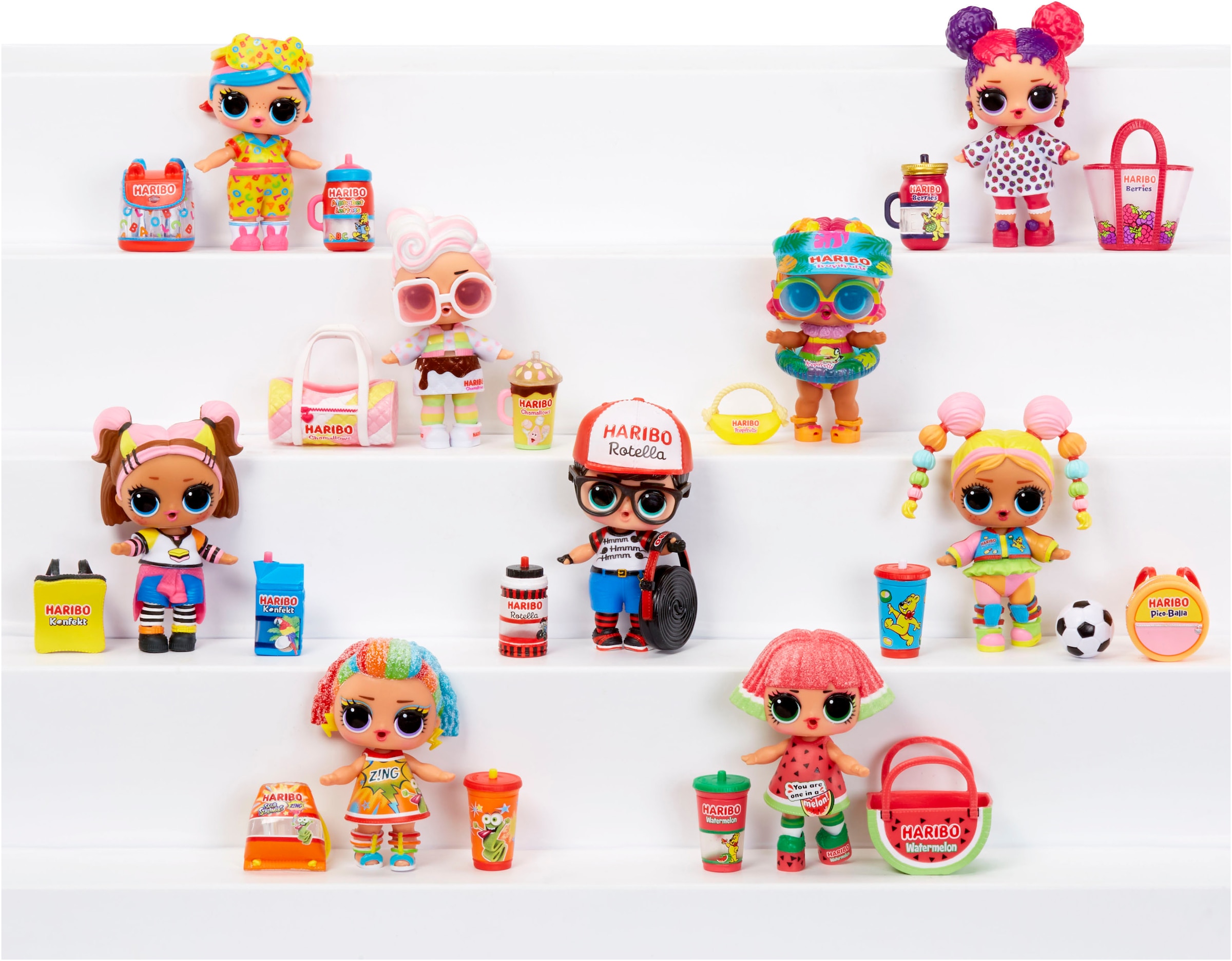 L.O.L. SURPRISE! Anziehpuppe »L.O.L. Surprise Loves Mini Sweets X HARIBO Dolls«, sortierte Lieferung