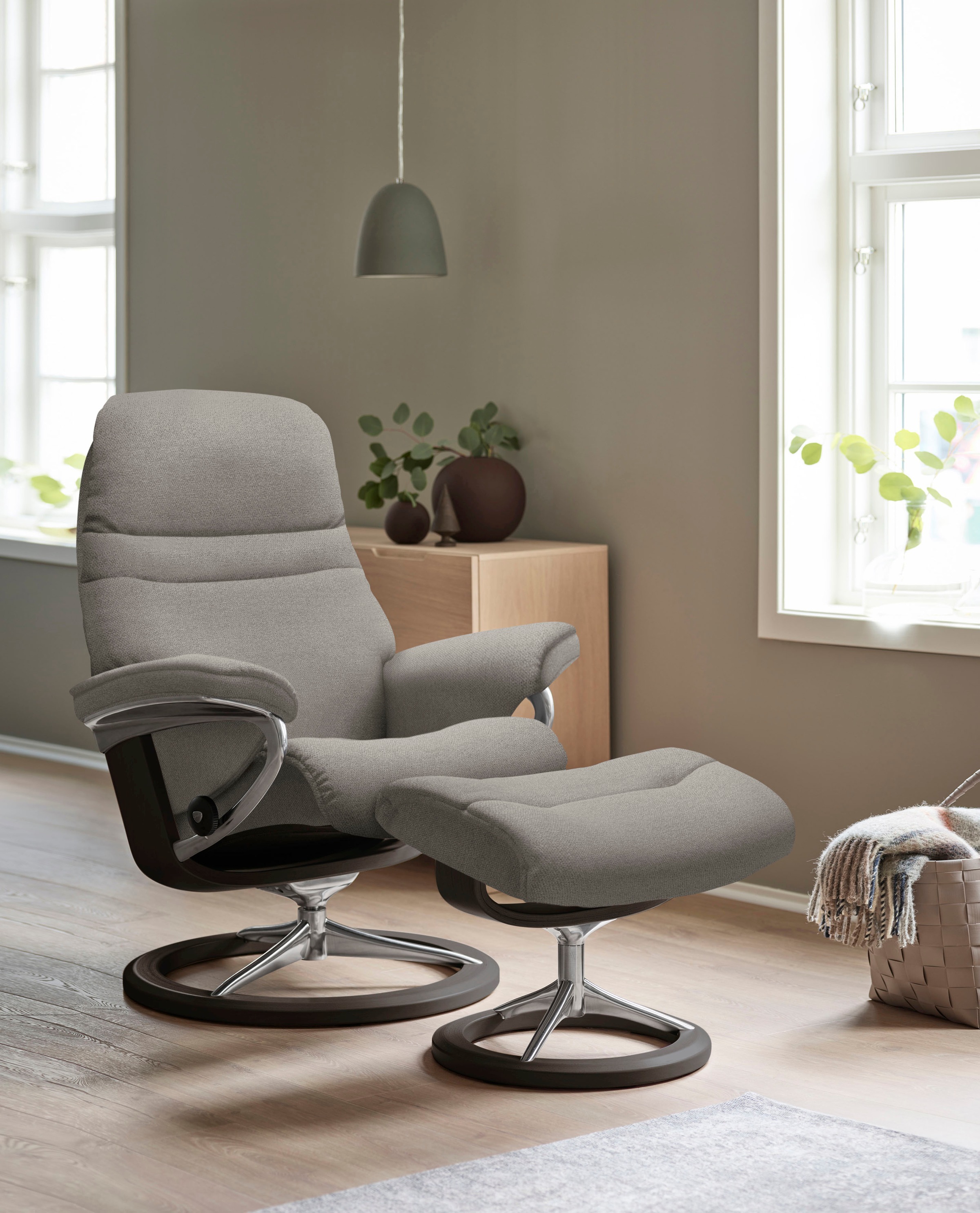 Stressless® Fußhocker »Sunrise«, mit Signature Base, Gestell Wenge