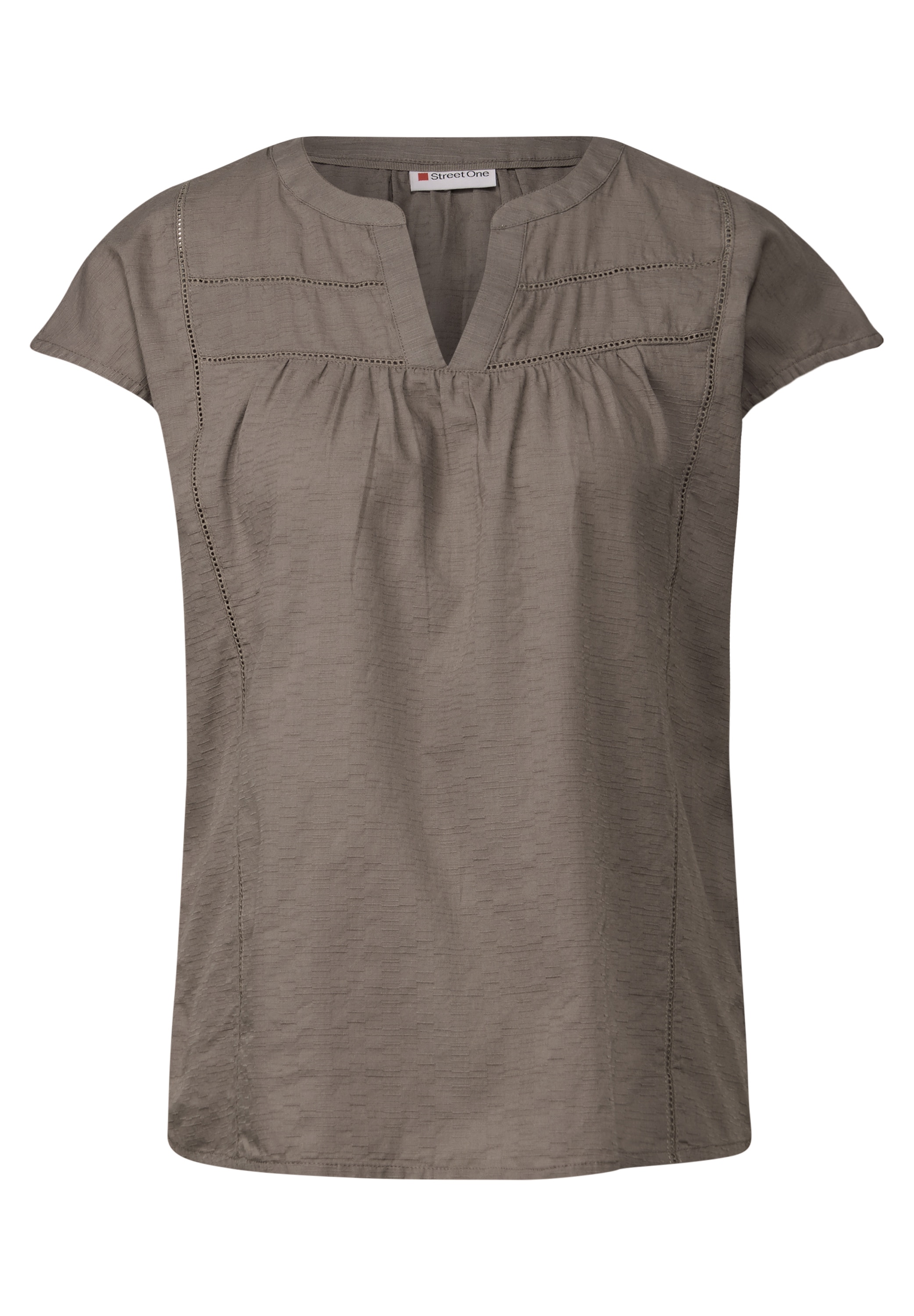 STREET ONE Shirtbluse, mit Tape-Details