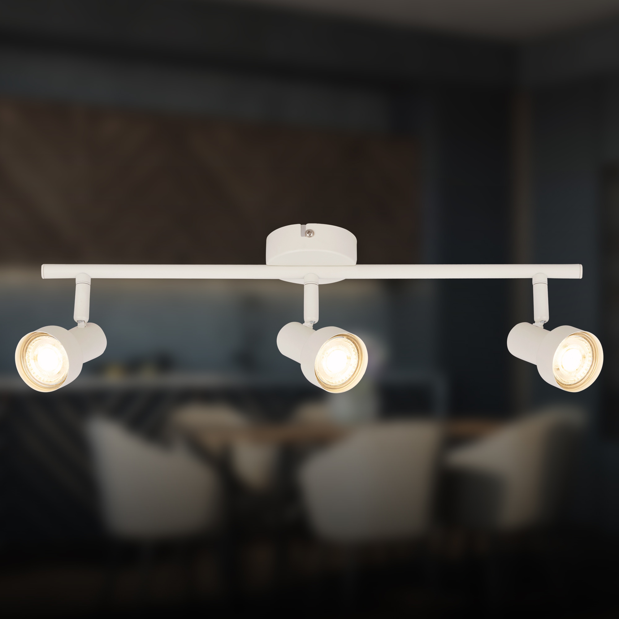 Briloner Leuchten LED Deckenspots »TAPP« GU10 1 Stk. 47,5x12,5 cm, Wohnzimmer, Schlafzimmer, Flur, Büro