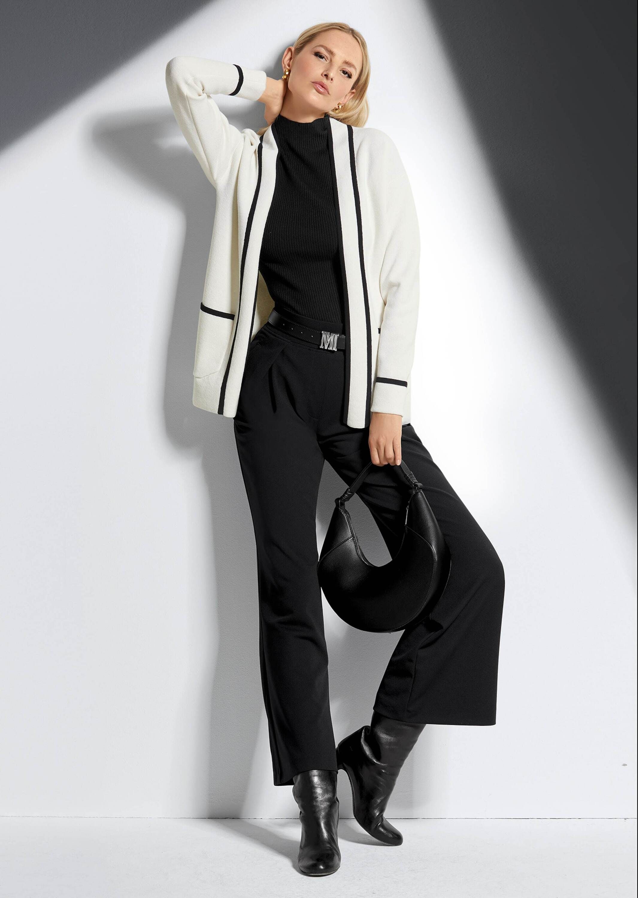 MADELEINE Strickjacke »Strickjacke Lange Strickjacke ohne Verschluss«