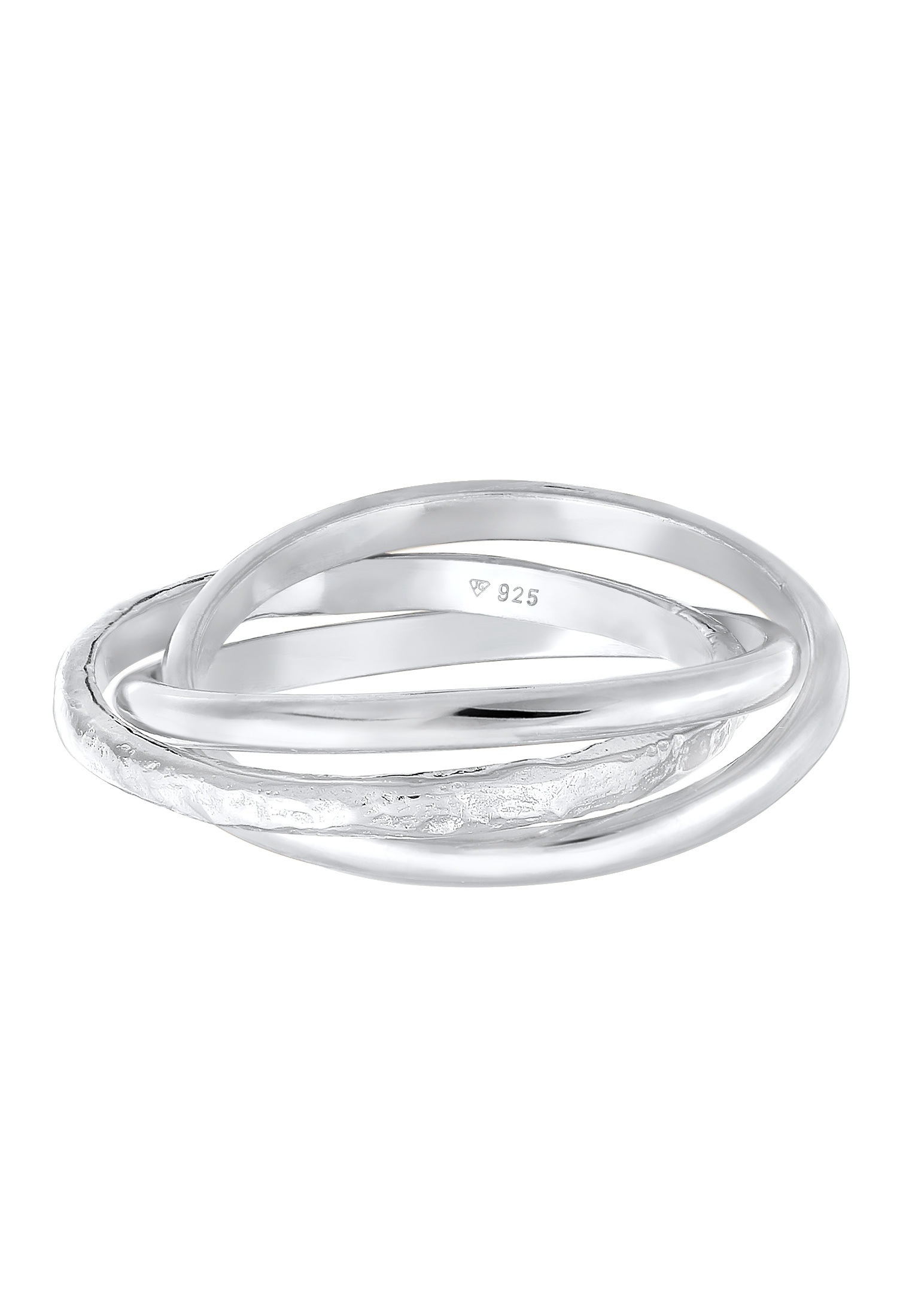 Elli Silberring »Ring Basic Wickelring Trend Trinity 925 Silber«