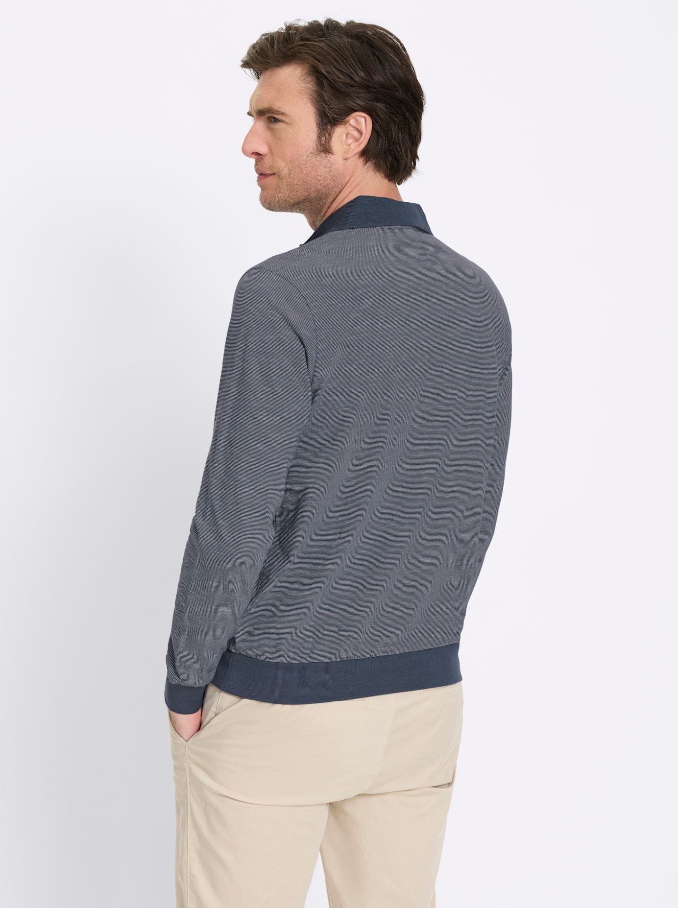 Marco Donati Langarm-Poloshirt »Langarm-Shirt« 1