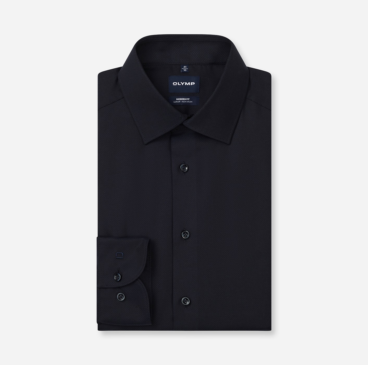 OLYMP Langarmhemd »Luxor« Businesshemd, New-Kentkragen, Modern Fit