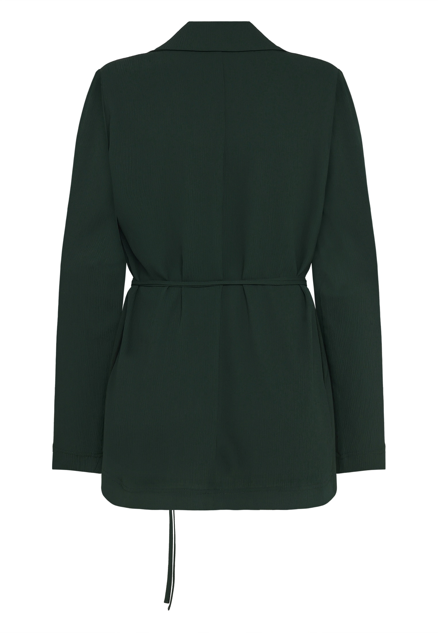 Zero Jackenblazer »Longblazer strukturiert mit Bindedetail«