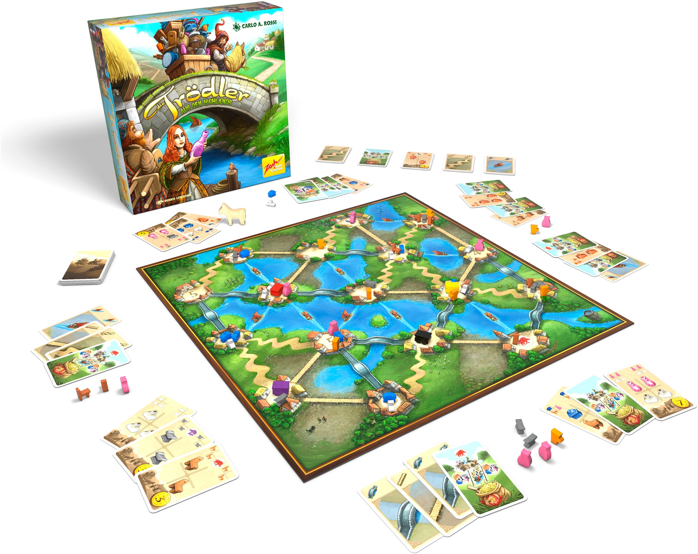Zoch Spiel »Die Trödler aus den Highlands«, Made in Germany