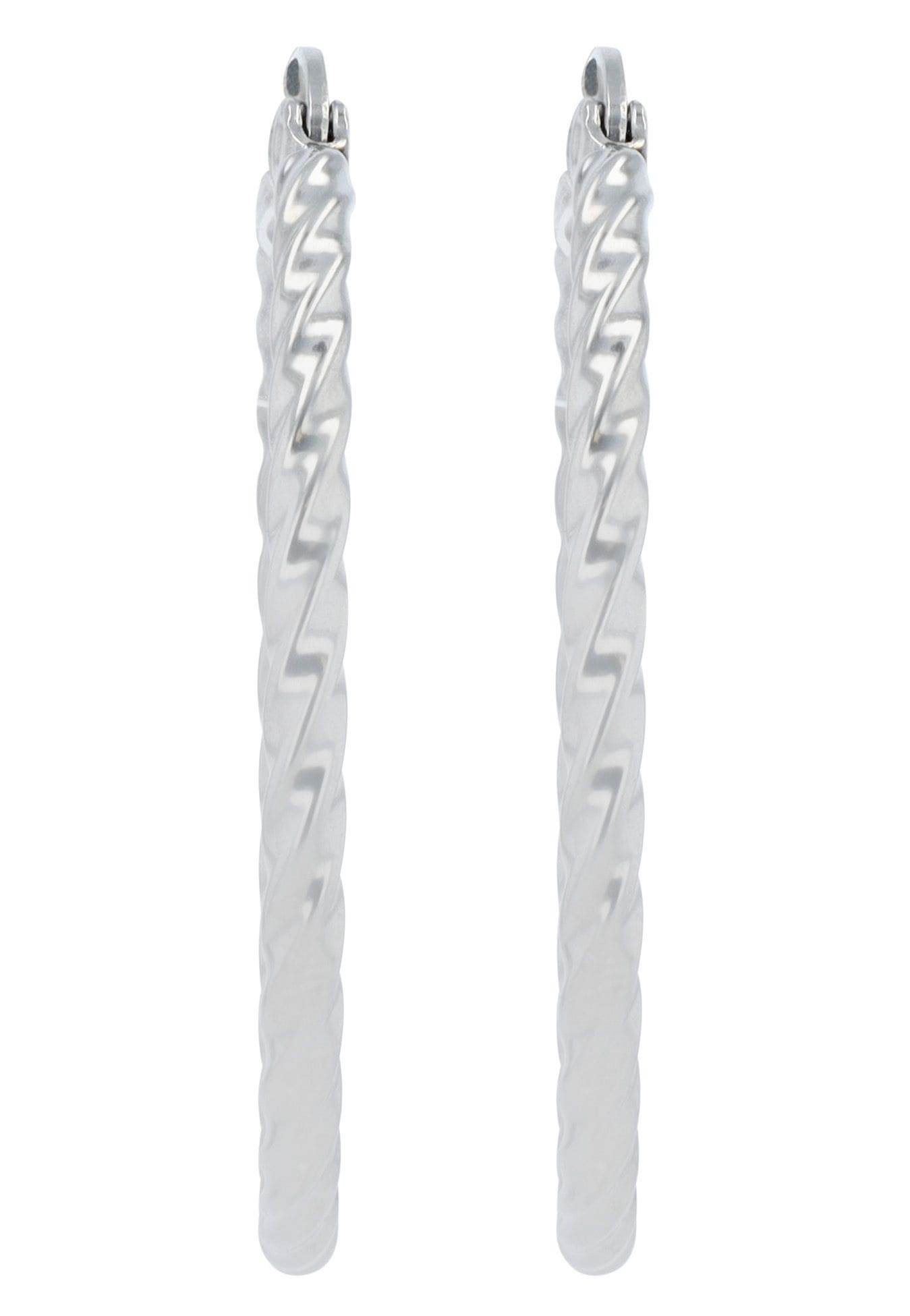 Adelia´s Paar Creolen »Damen Ohrringe ¿ Creole aus Edelstahl«