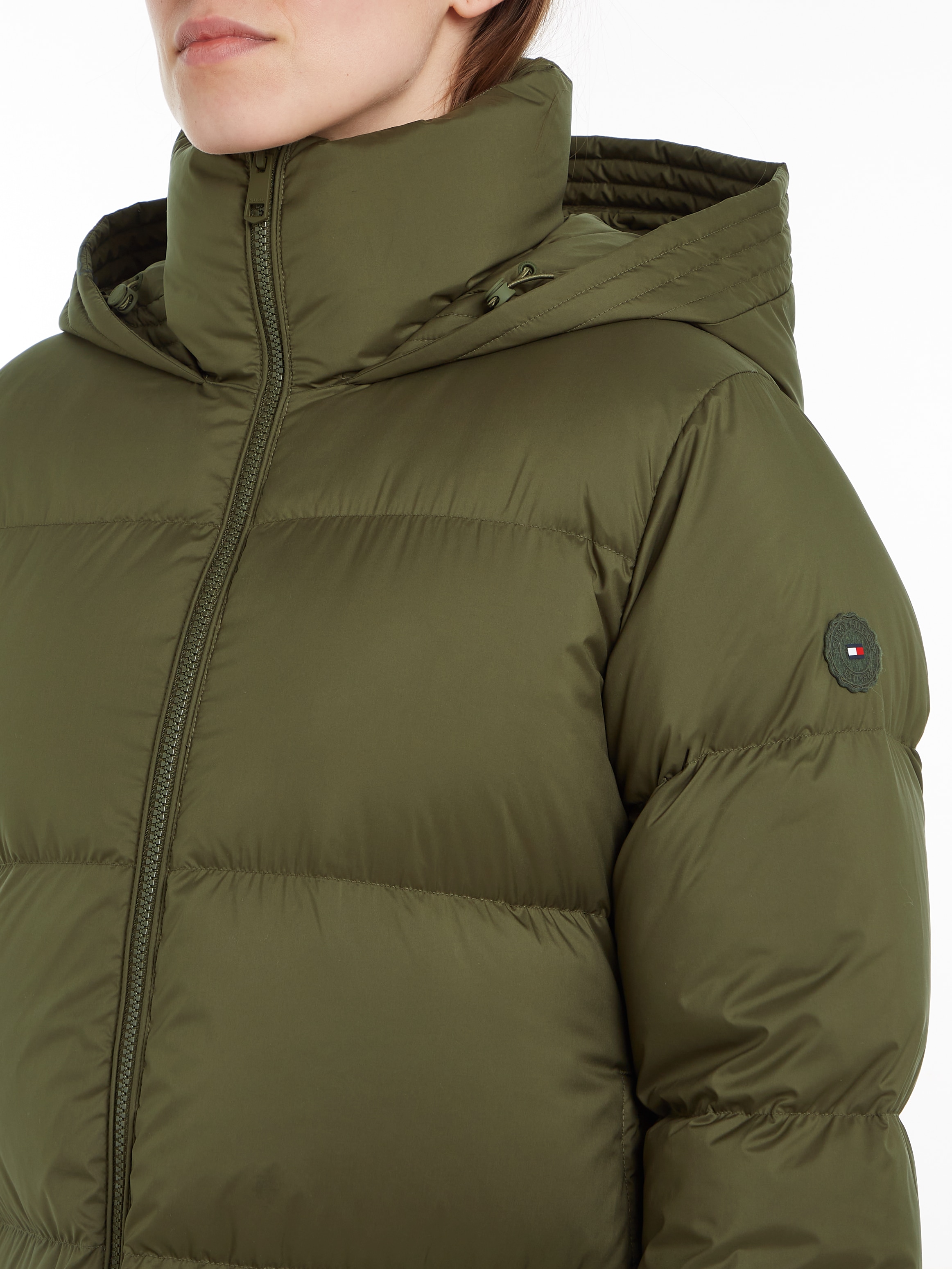 Tommy Hilfiger Langmantel, mit Logoprägung