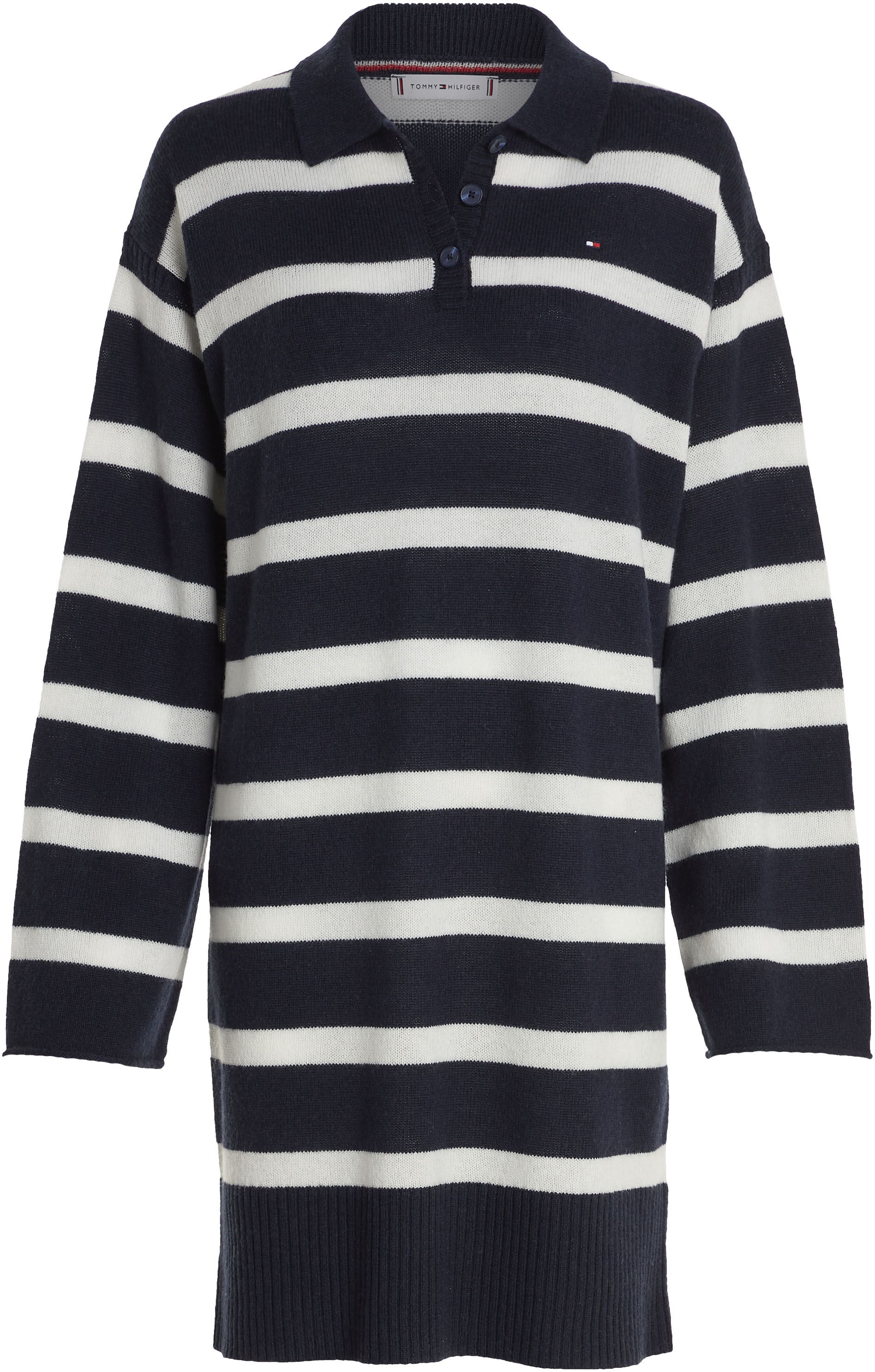 Polokleid »SOFT WOOL POLO DRESS«, aus weicher Wolle, langlebig, atmungsaktiv &zeitlos,...