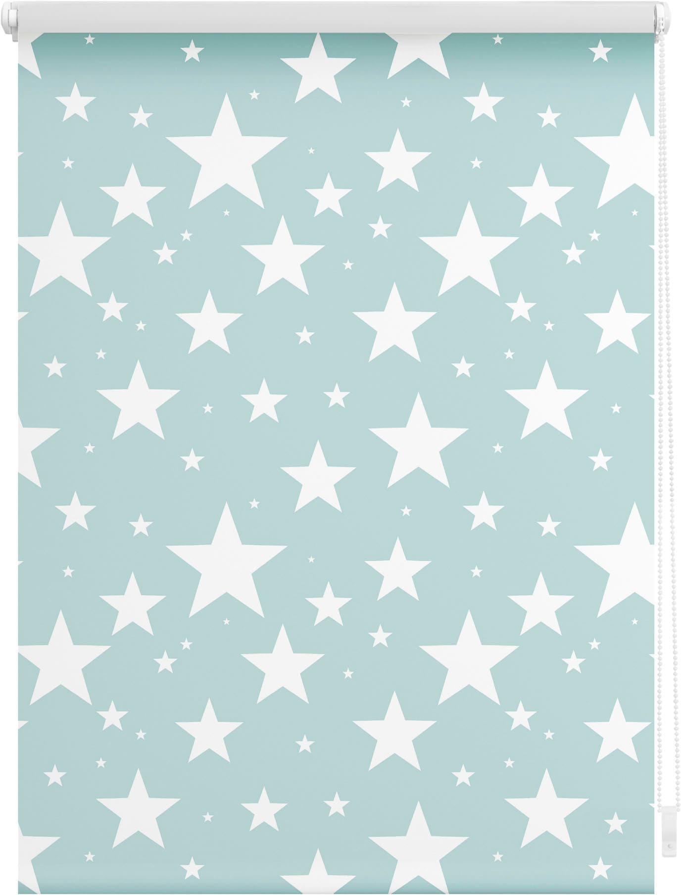 LICHTBLICK ORIGINAL Seitenzugrollo »Klemmfix Motiv Sterne«, Lichtschutz, ohne  Bohren, freihängend, bedruckt online bei OTTO