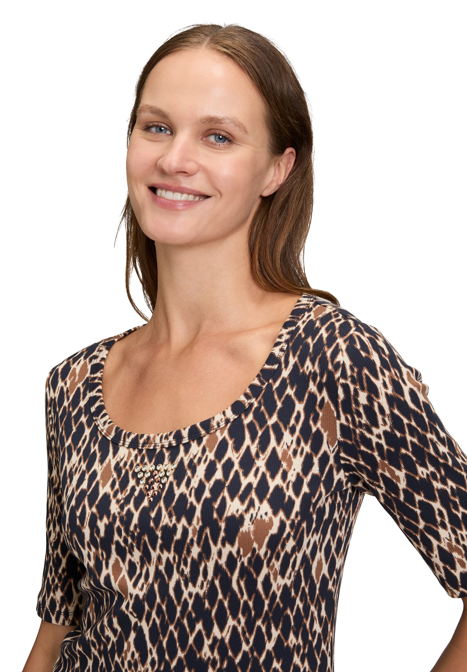 Betty Barclay Langarmshirt »Trägertop mit Rippenstruktur«
