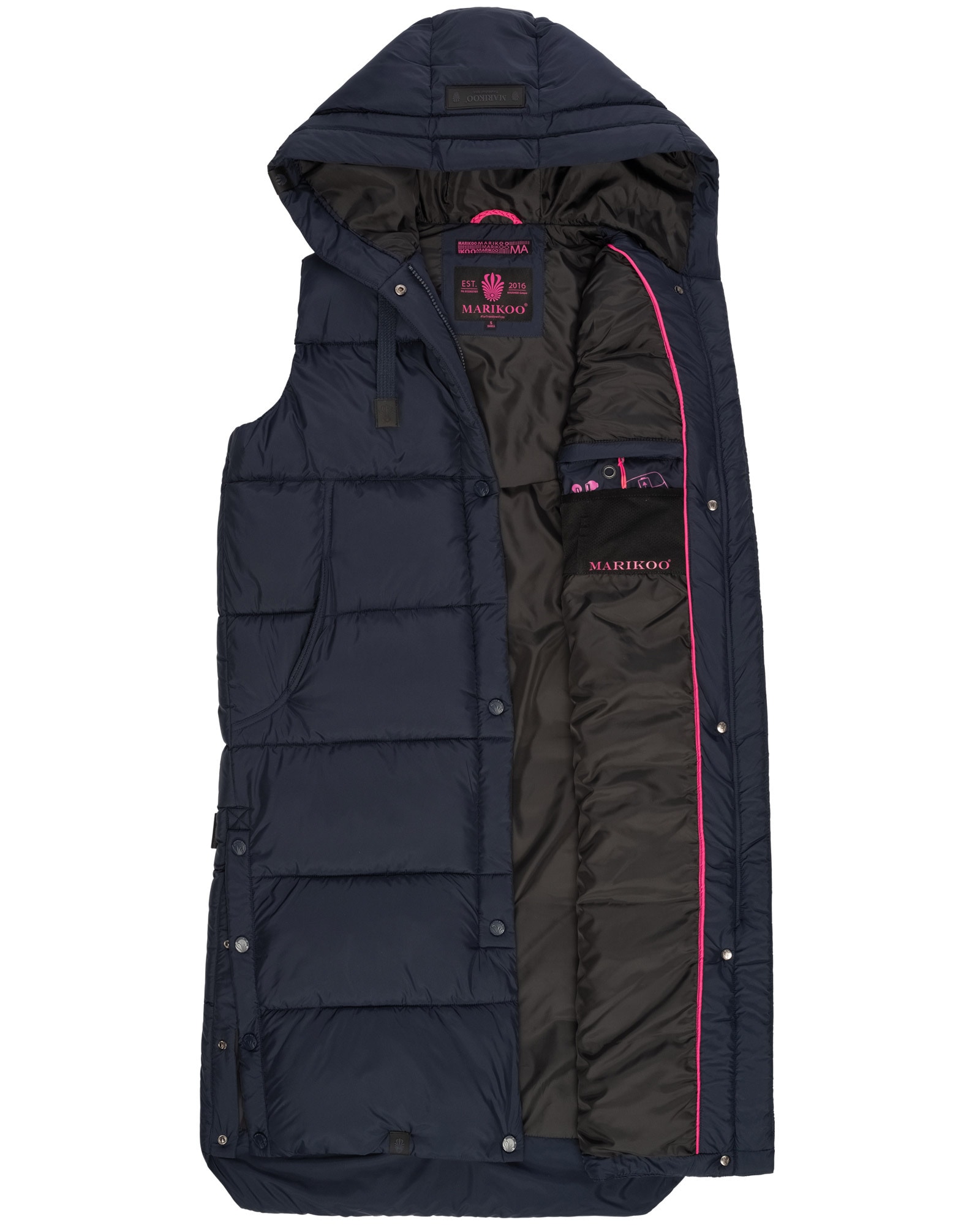 Marikoo Steppweste »Marikoo Sayorii Damen Winter Weste B967«