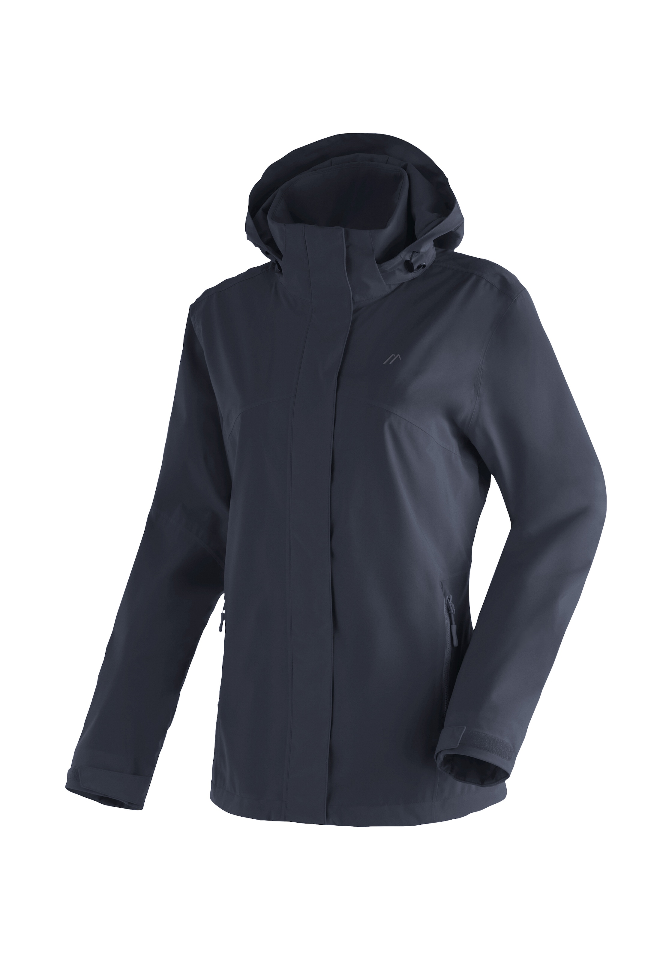 Maier Sports Regenjacke »Metor rec W« Damen Jacke mit Kapuze, Windjacke wasserdicht atmungsaktiv, Reg. Fit