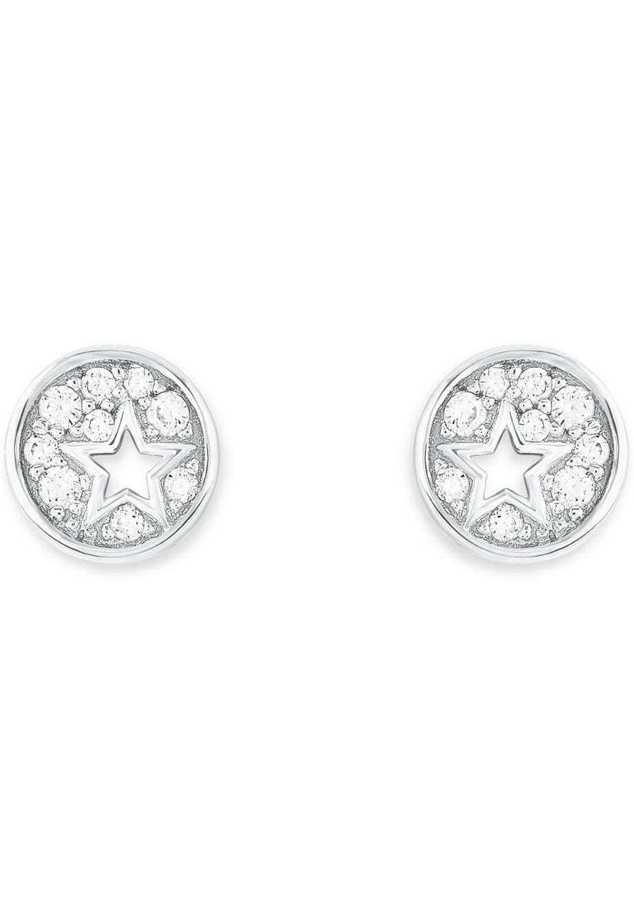 s.Oliver Junior Paar Ohrstecker »Sterne, 2036457, 2036458«, mit Zirkonia (synth.)