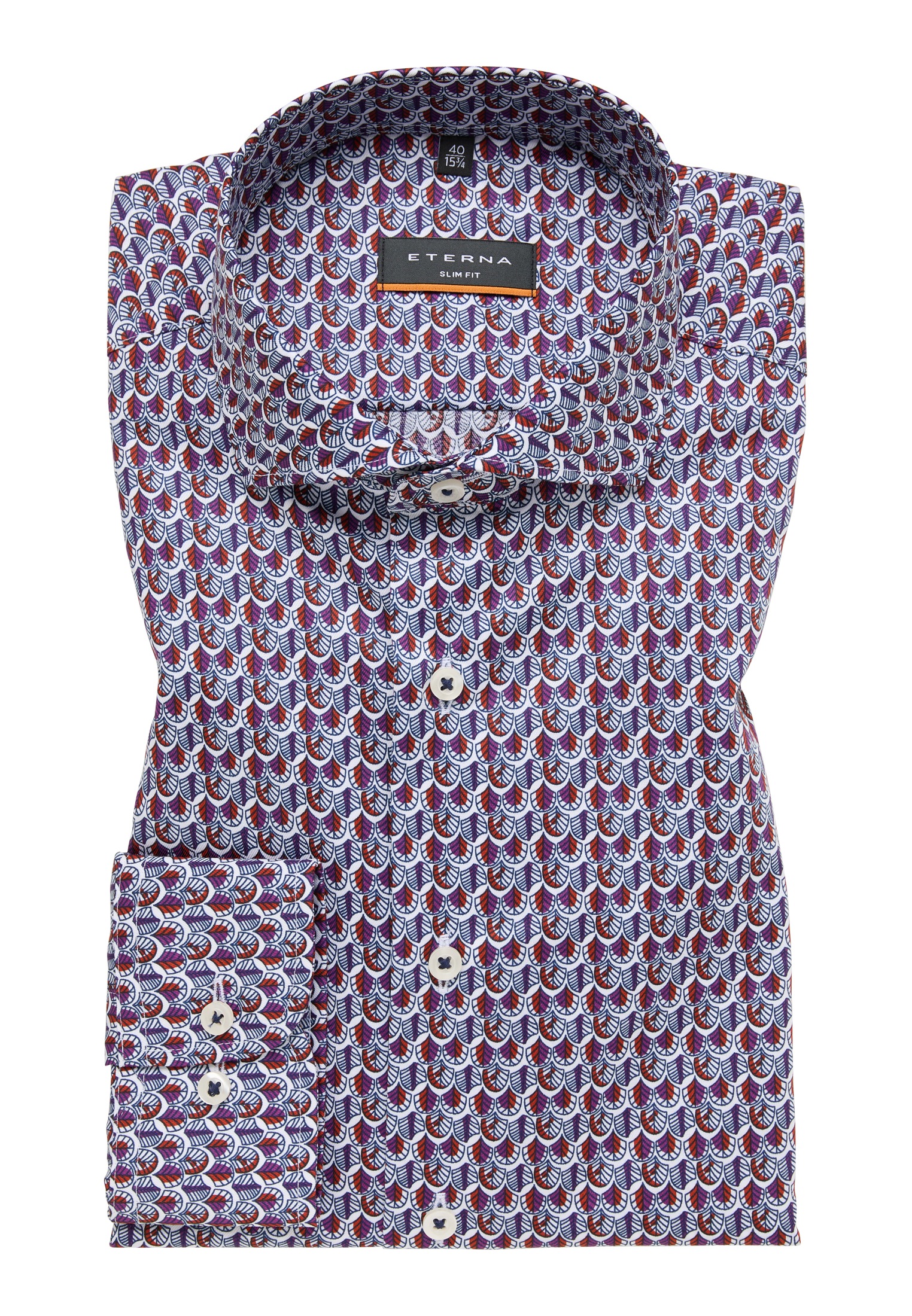 Eterna Langarmhemd »SLIM FIT«