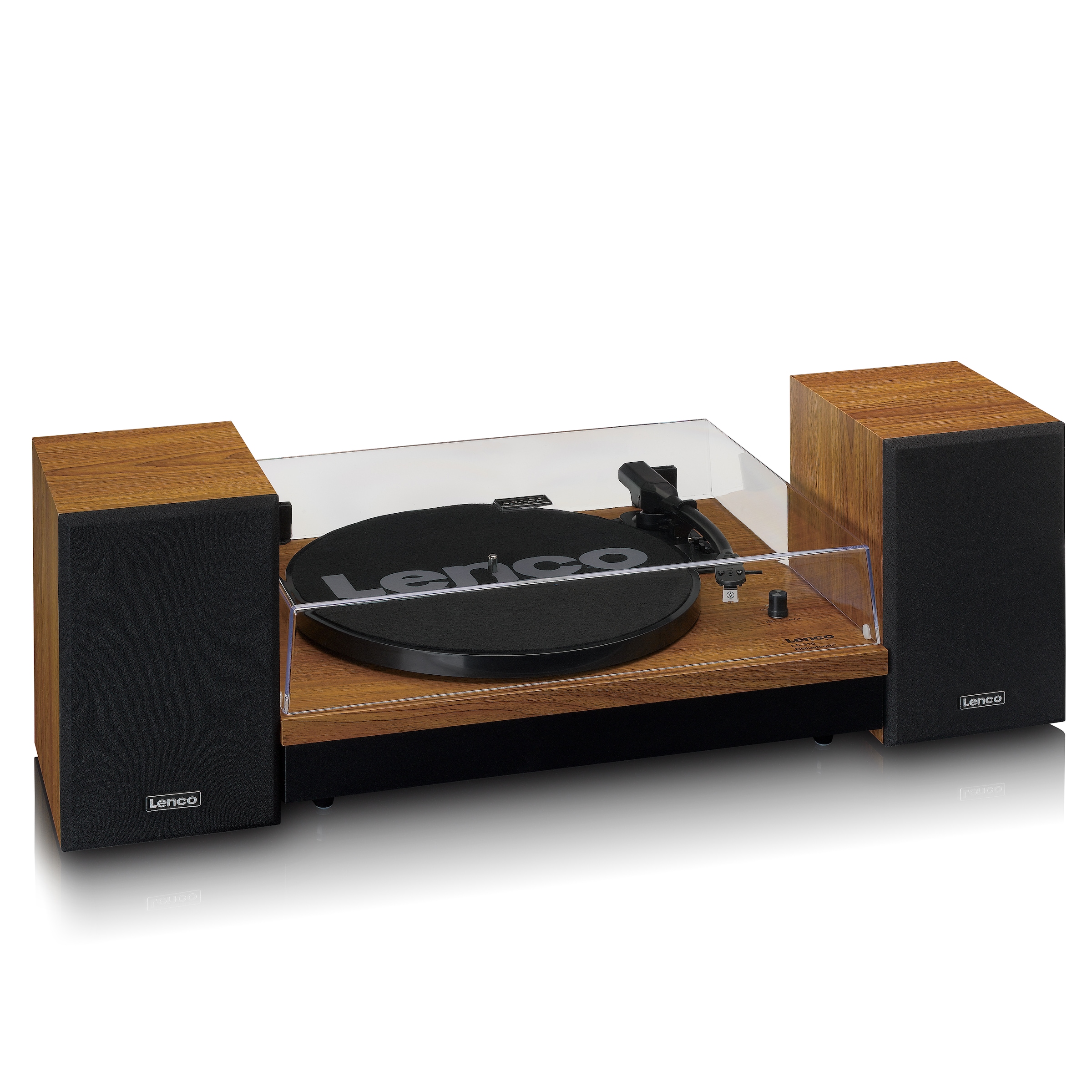 Lenco Plattenspieler »LS-310WD«, Lautsprecher im Lieferumfang, Bluetooth