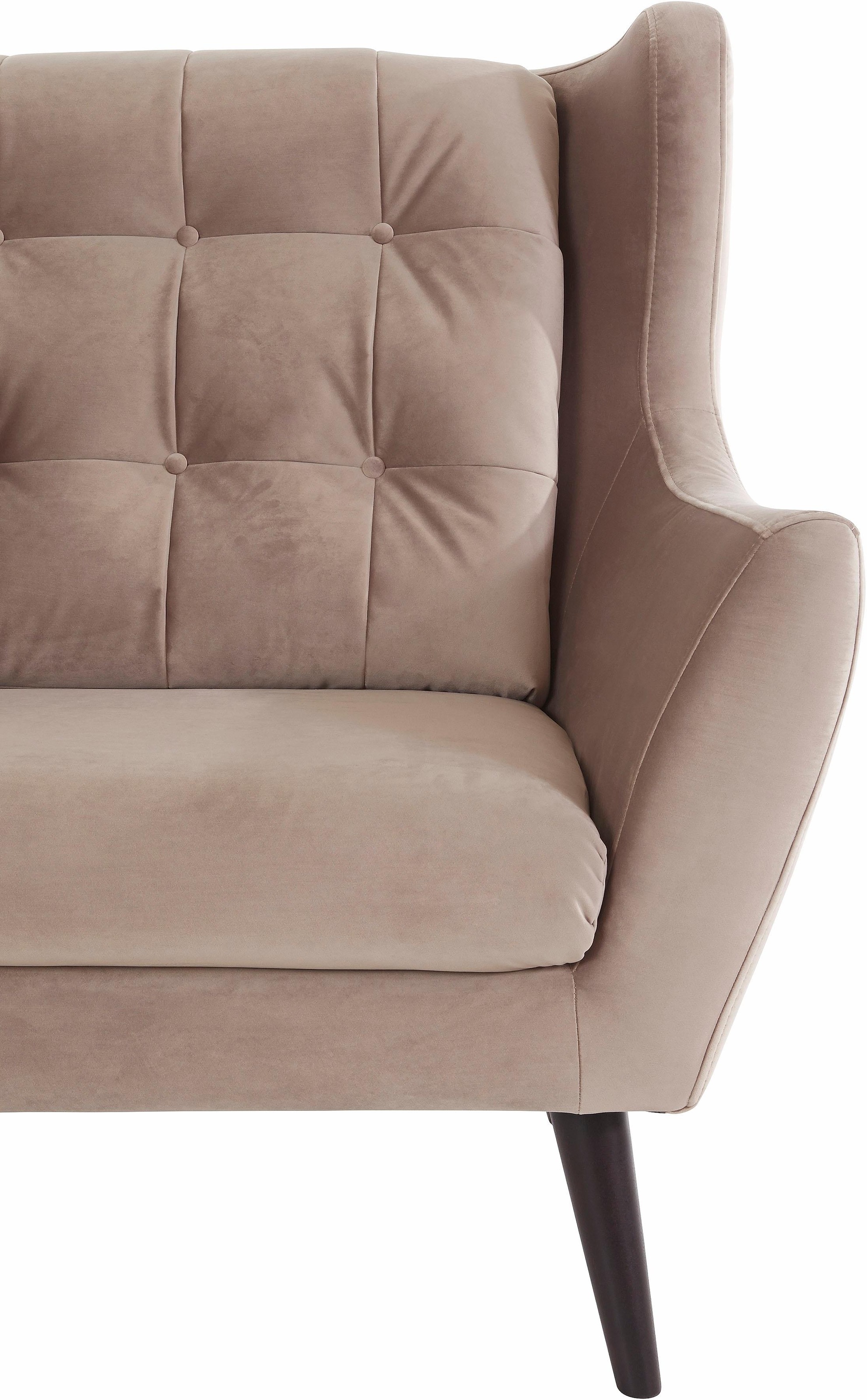 Home affaire 3-Sitzer »Hemmink« mit Knopfheftung