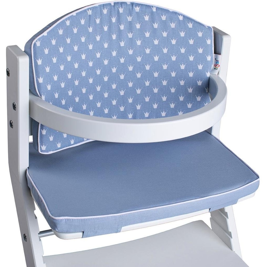 tiSsi® Kinder-Sitzauflage »Kronen blau«