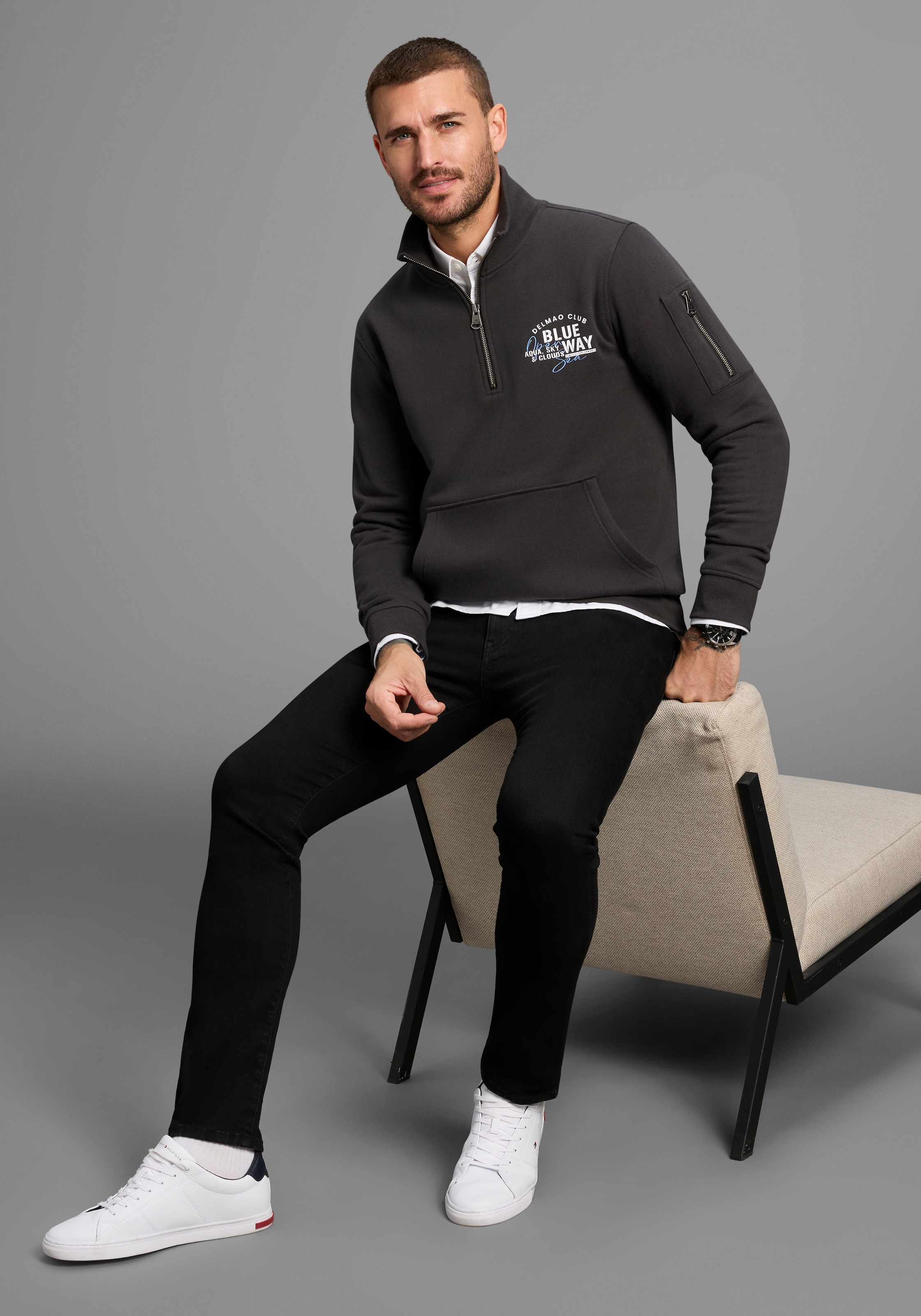 DELMAO Sweatshirt »Sweat Toyer«