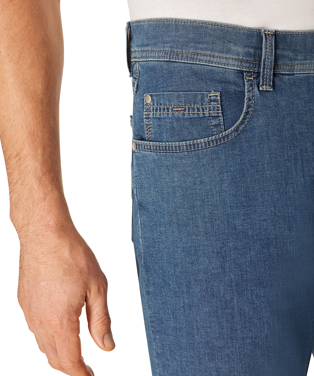 Pioneer Authentic Jeans Shorts »Jeansshorts Finn light«  Sommerhose , stonewashed