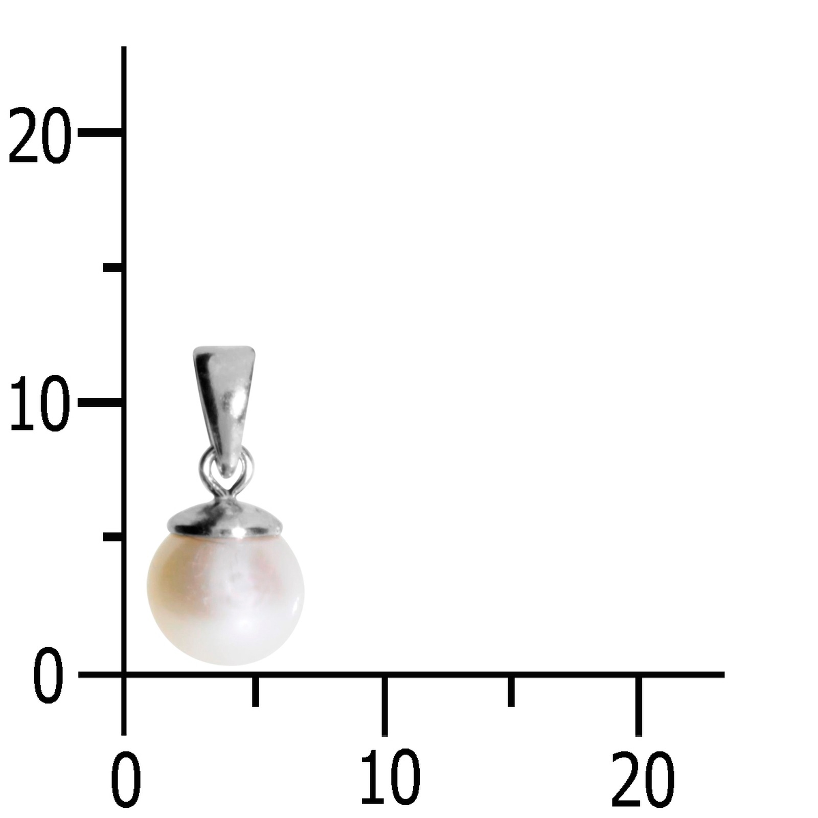 OSTSEE-SCHMUCK Kettenanhänger »- Ingrid 6 - Silber 925/000 - Zuchtperle«