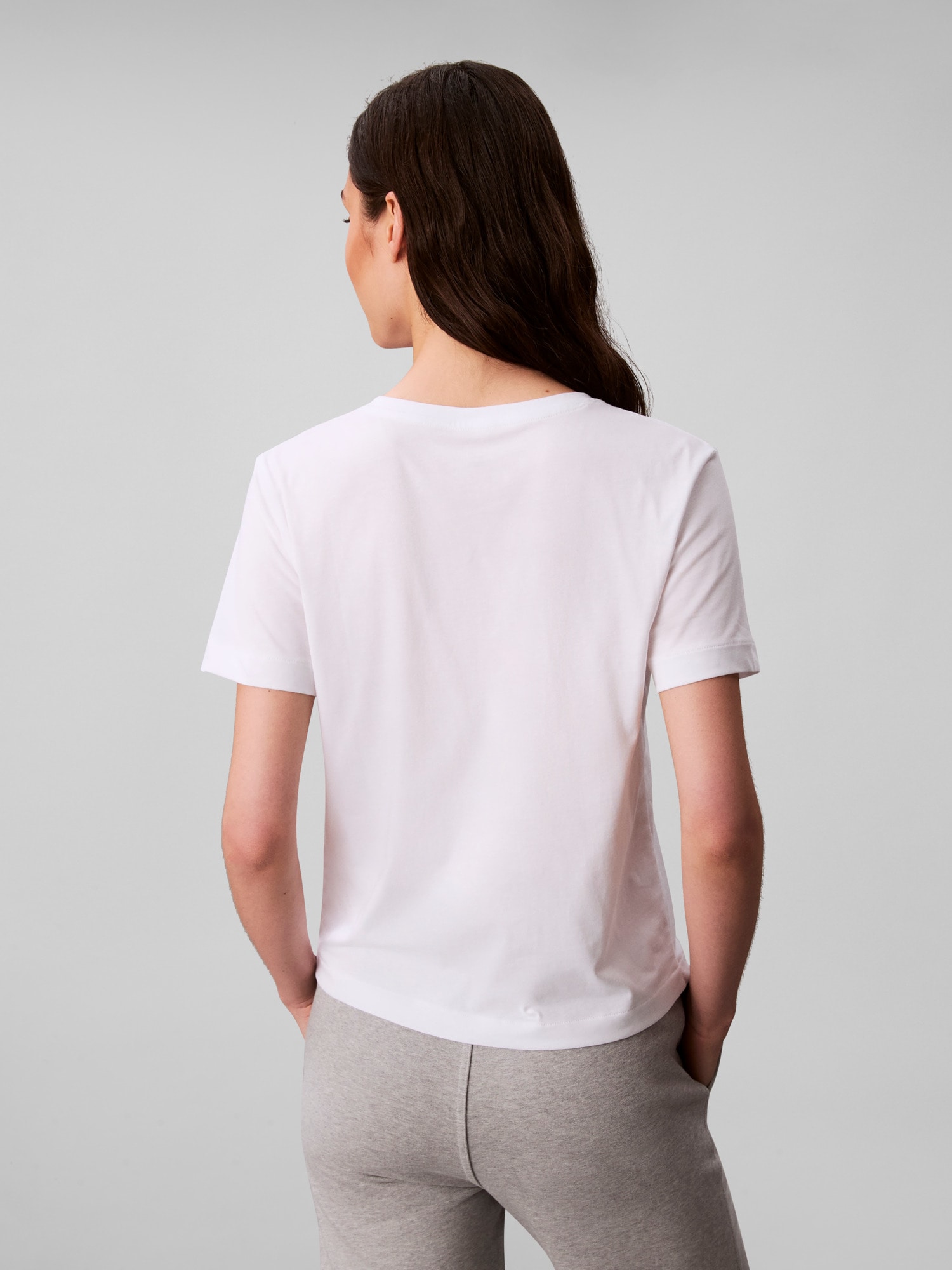 Calvin Klein Jeans T-Shirt »MONOLOGO VNK 2PACK TEE« Packung, 2er-Pack, 2 tlg. , Logoschriftzug