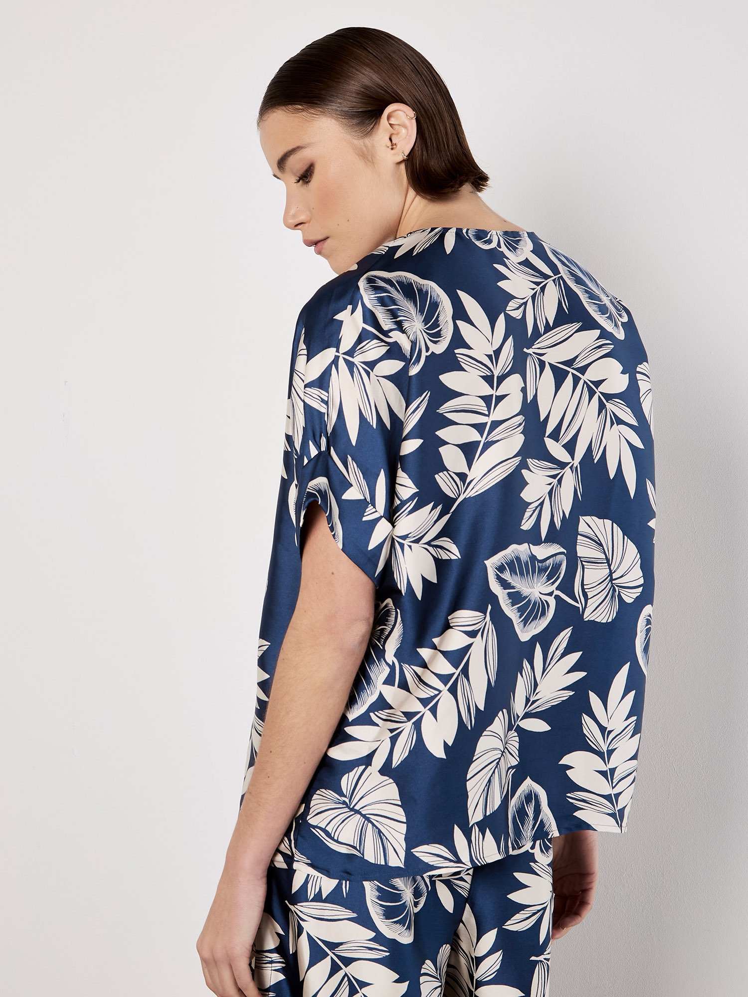 Apricot Druckbluse »Bluse« mit V-Ausschnitt