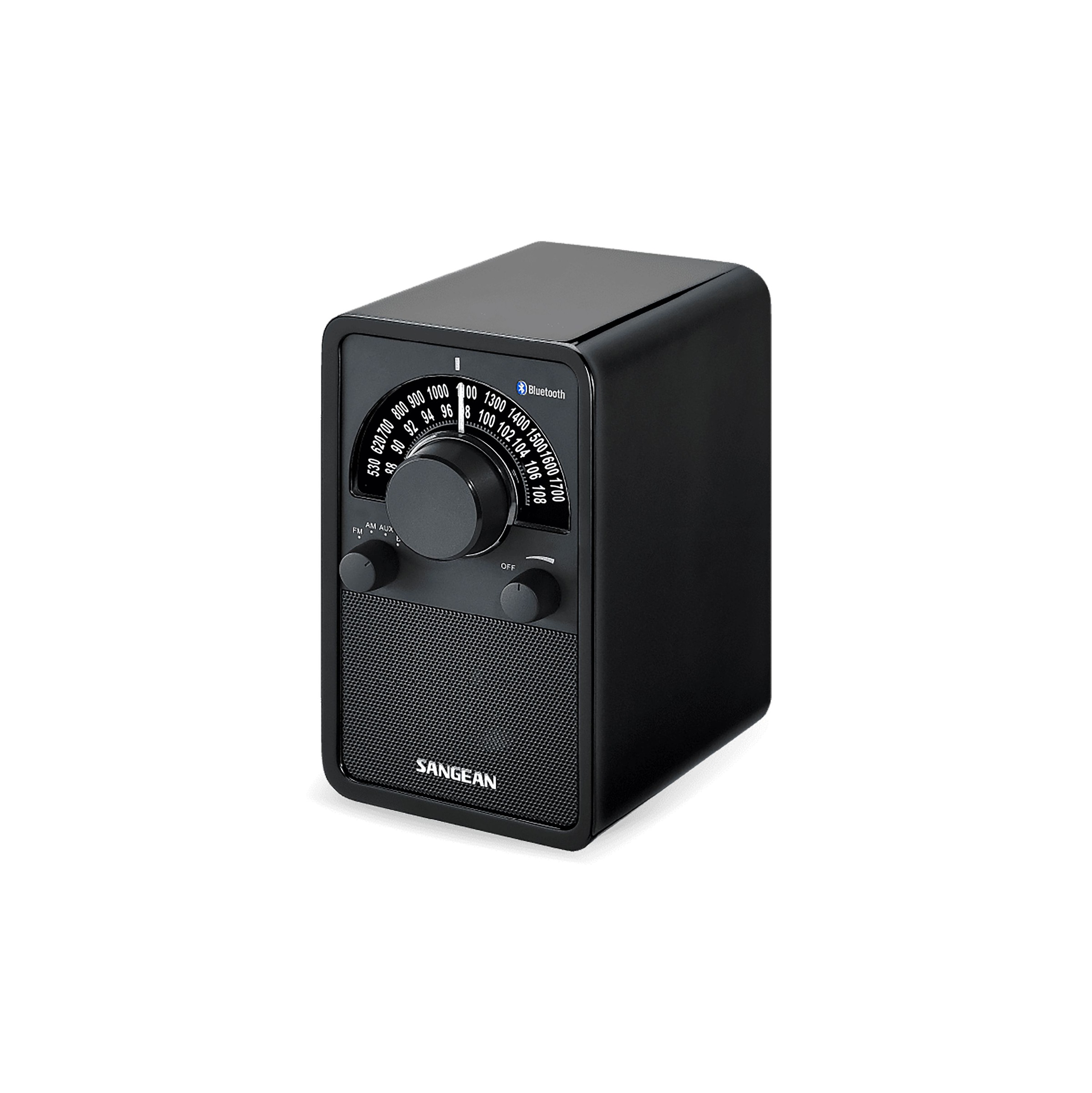 Sangean Radio »WR-15 BT«, (Bluetooth-NFC FM-Tuner-AM-Tuner 6,5 W), Holzgehäuse, Bluetooth, Lautsprecher