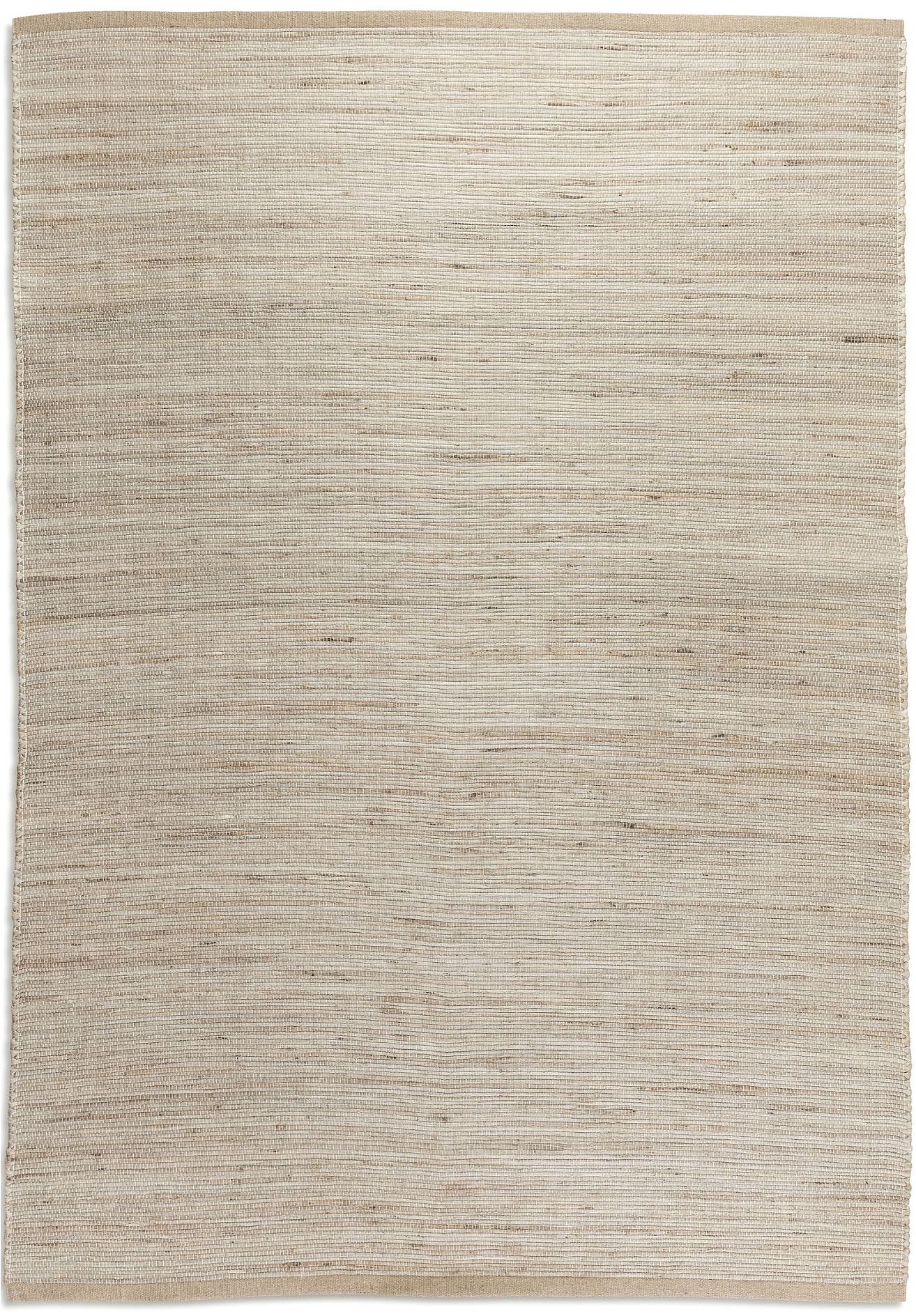 HANSE Home Teppich »Dhaka Juteteppich«, rechteckig, 5 mm Höhe, Läufer, handgewebt, Jute, Wolle, Natur, Wohnzimmer, Flur, Klassisch