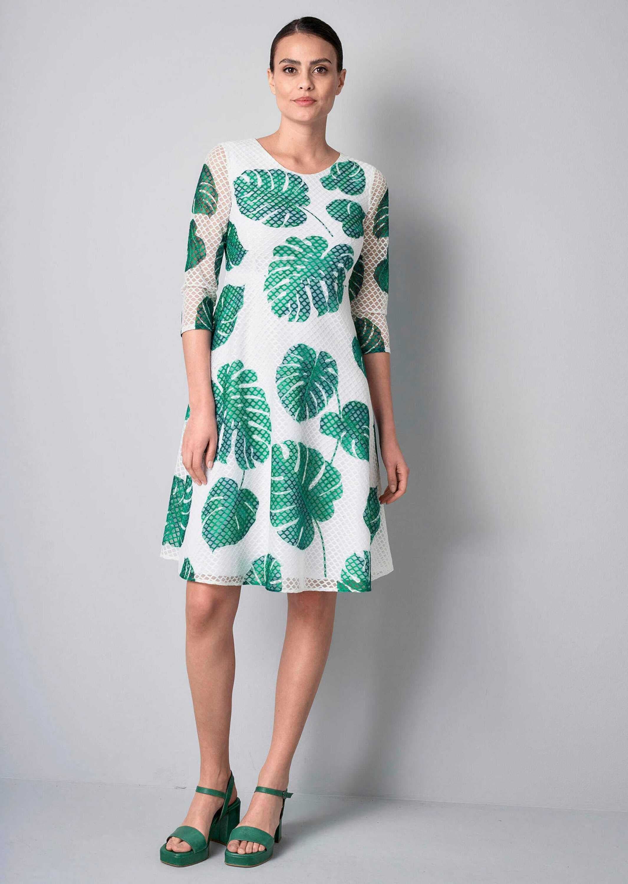 Alba Moda Druckkleid »Kleid Kleid aus Lochspitze«