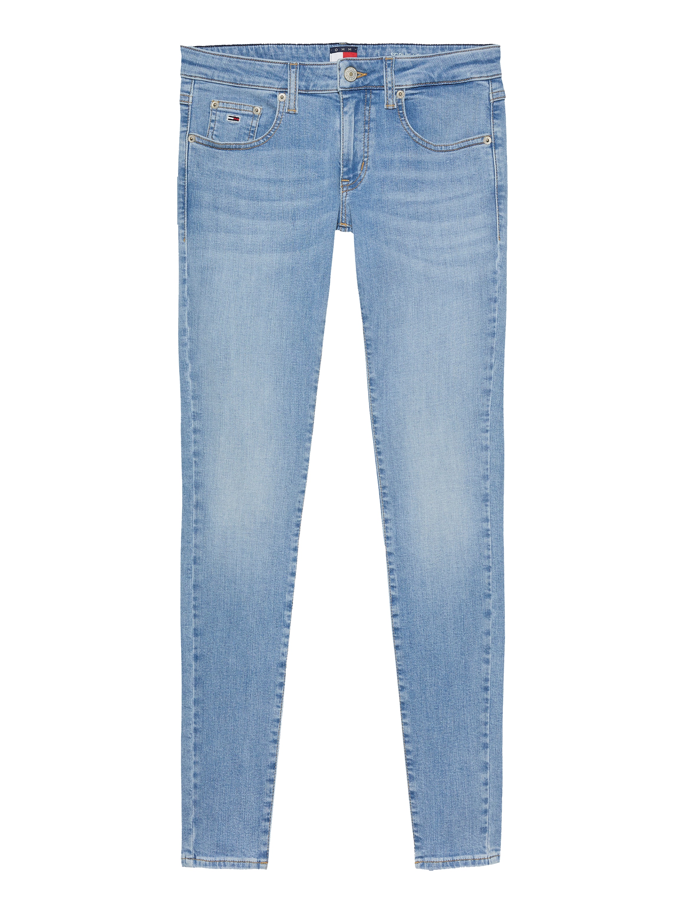 Tommy Jeans Skinny-fit-Jeans »SOPHIE LW SKN«, mit Logo-Badge, in Knöchellänge